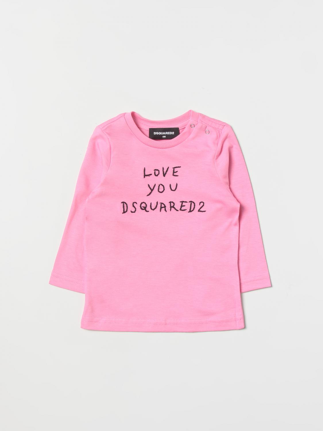 DSQUARED2 T-SHIRT: Pullover kinder Dsquared2 Junior, Pink - Img 1
