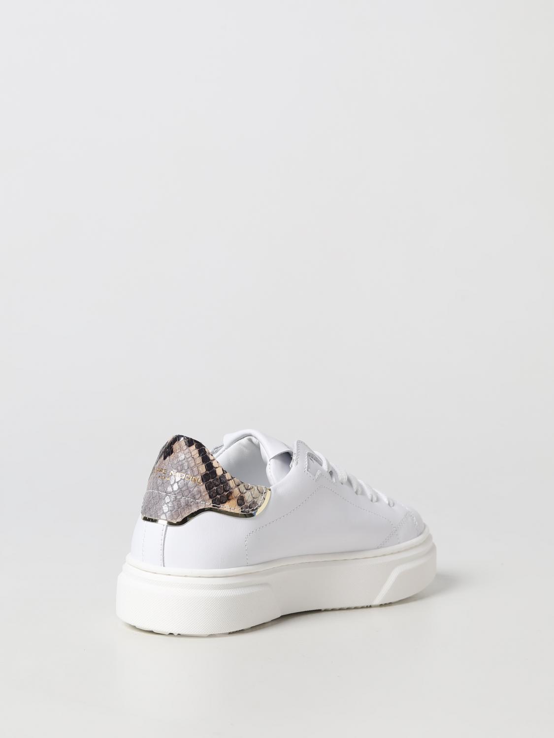 PHILIPPE MODEL JUNIOR ZAPATOS: Zapatos niños Philippe Model Junior, Blanco - Img 3