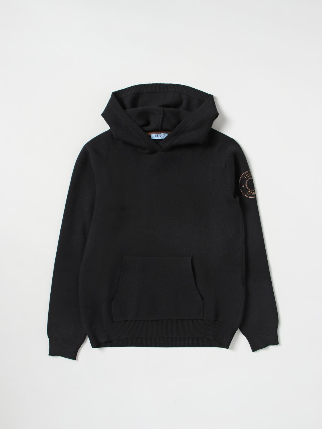 LIU JO SWEATER: Sweater kids Liu Jo, Black - Img 1