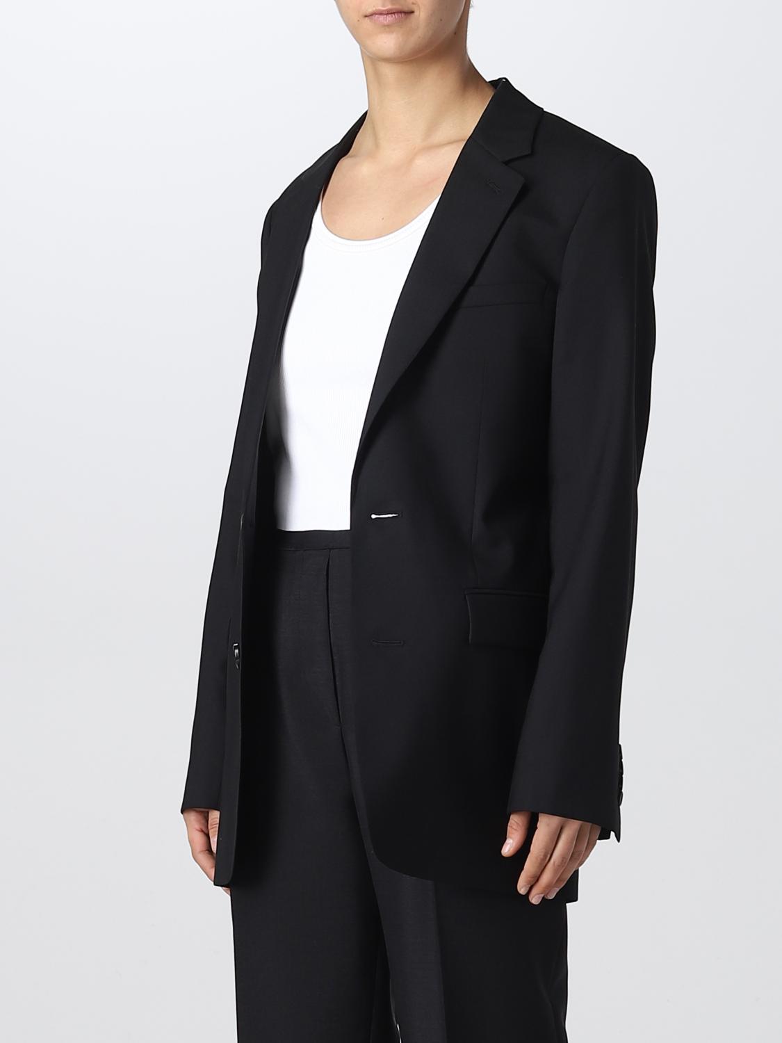 AMI PARIS: Blazer women - Black | Ami Paris blazer UBV001279