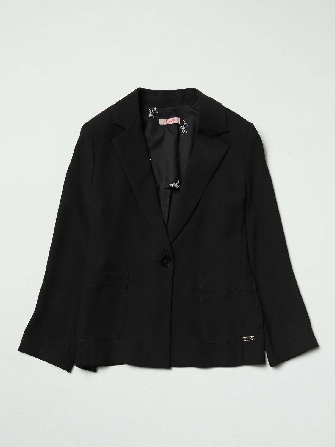 LIU JO BLAZER: Blazer kids Liu Jo, Black - Img 1