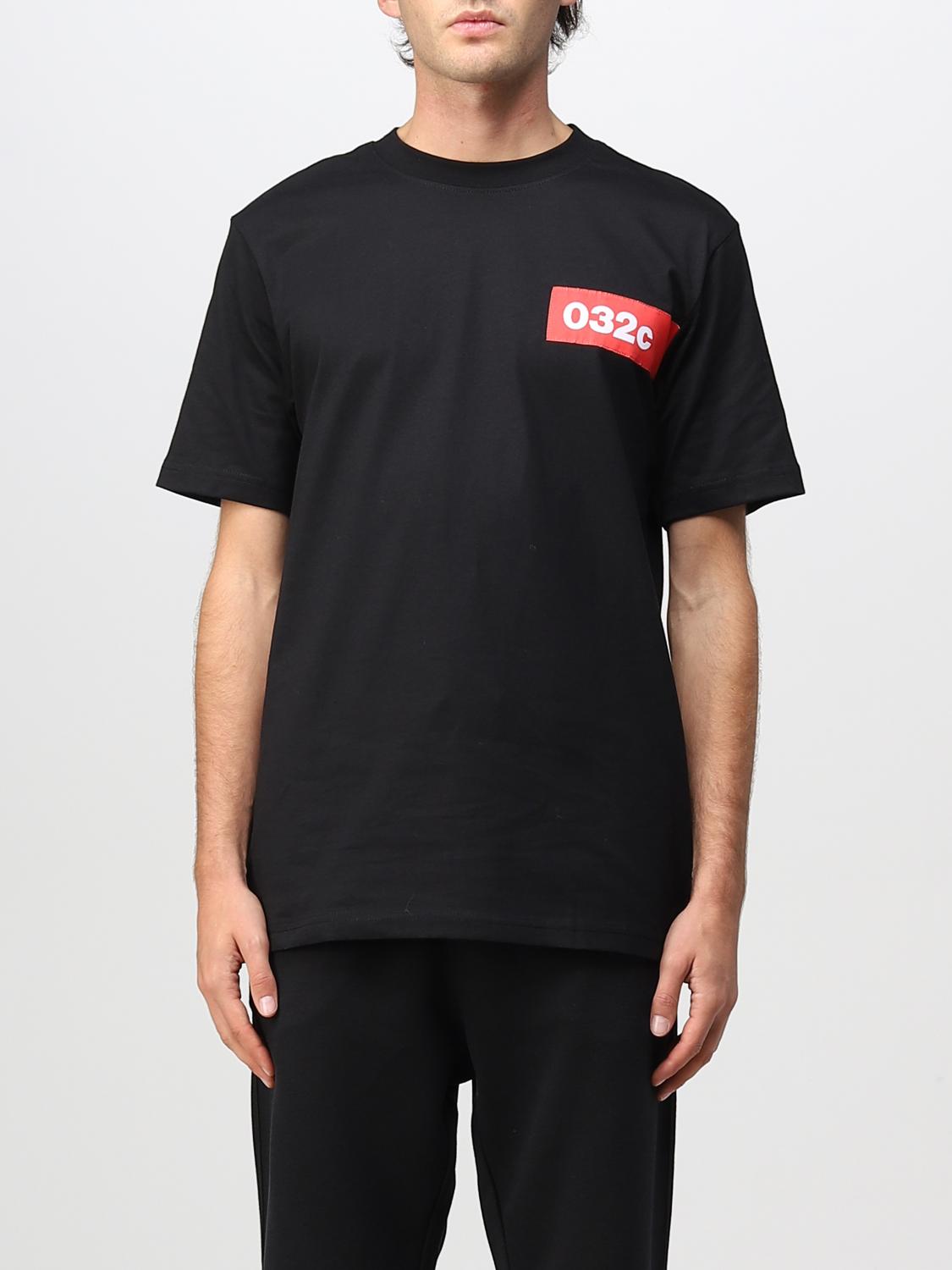 032C T-SHIRT: T-shirt men 032c, Black - Img 1