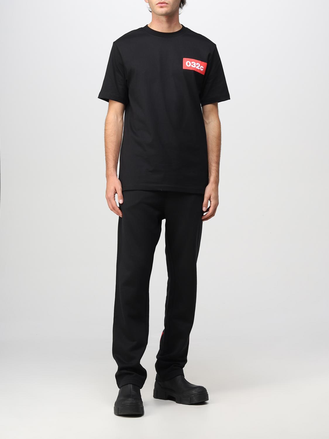 032C T-SHIRT: T-shirt men 032c, Black - Img 2
