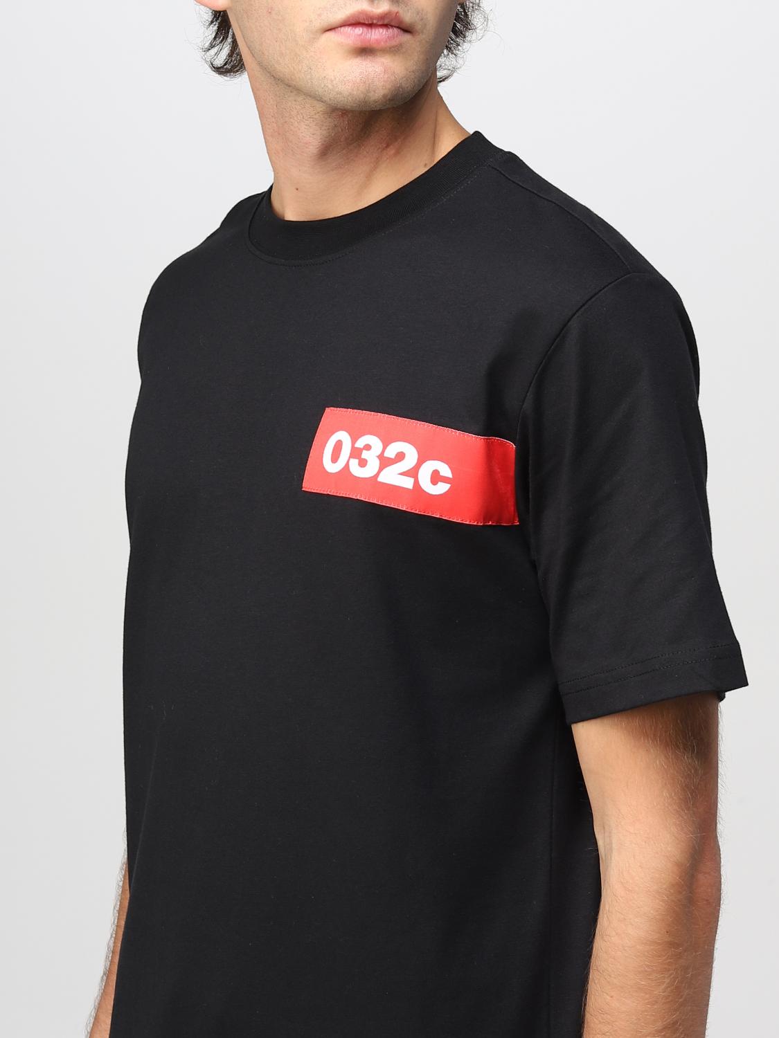032C T-SHIRT: T-shirt men 032c, Black - Img 4