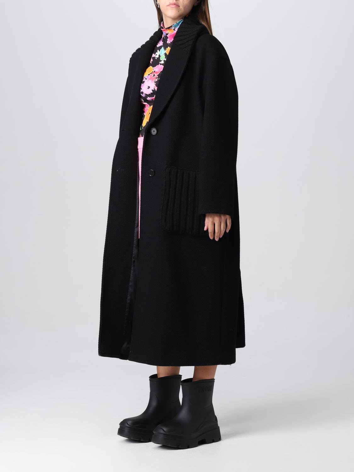 MSGM ABRIGO: Abrigo mujer MSGM, Negro - Img 4