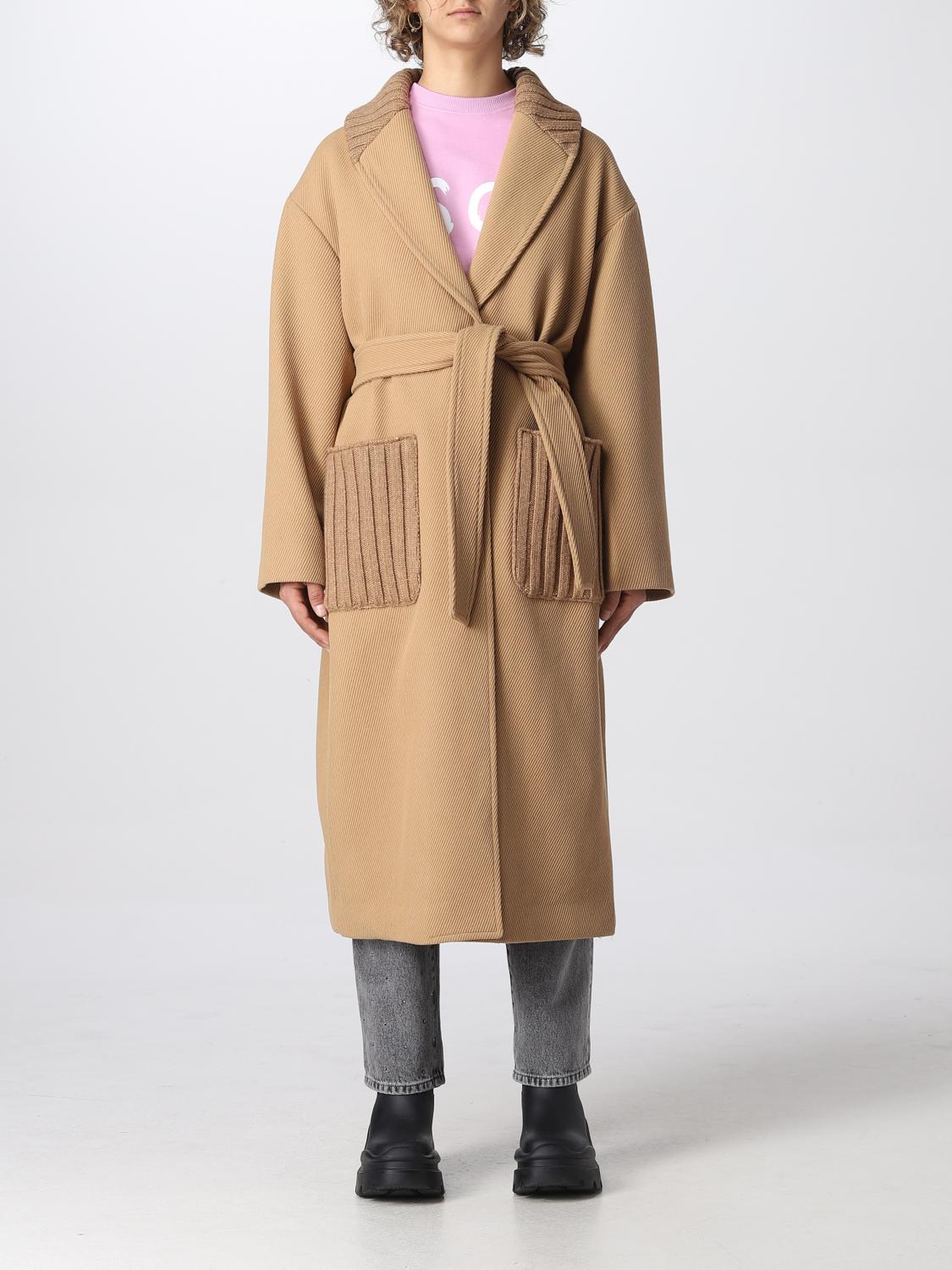 MSGM MANTEL: Mantel damen MSGM, Camel - Img 1