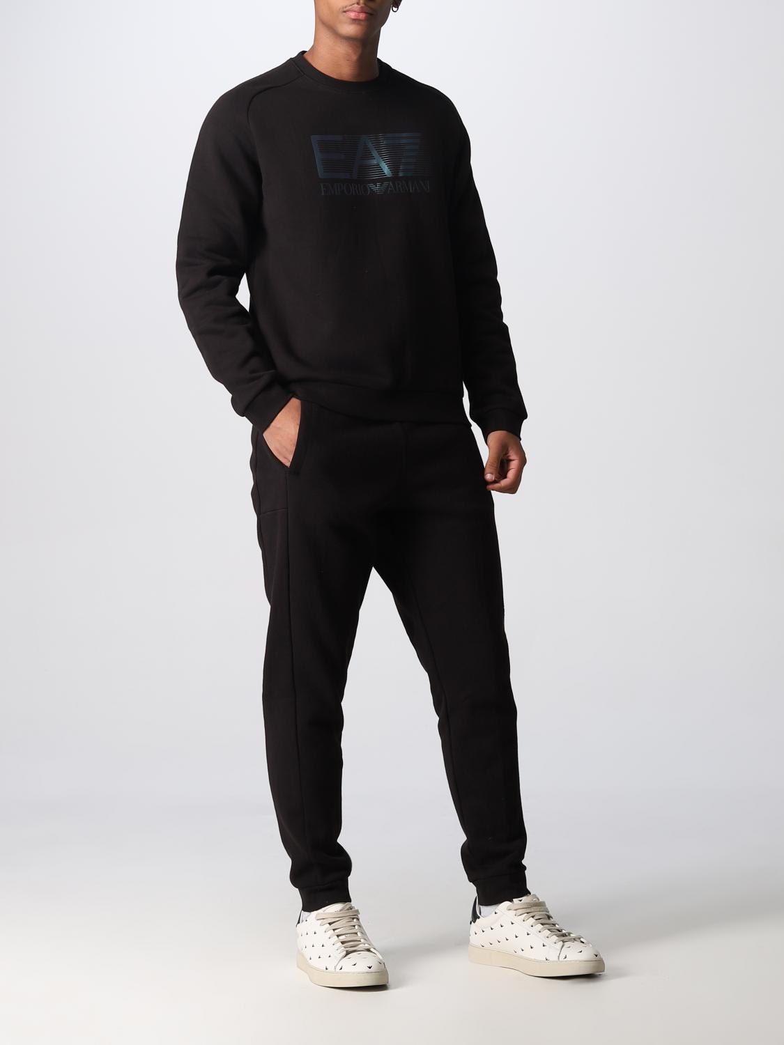 EA7 TUTA: Tuta uomo Ea7, Nero - Img 2