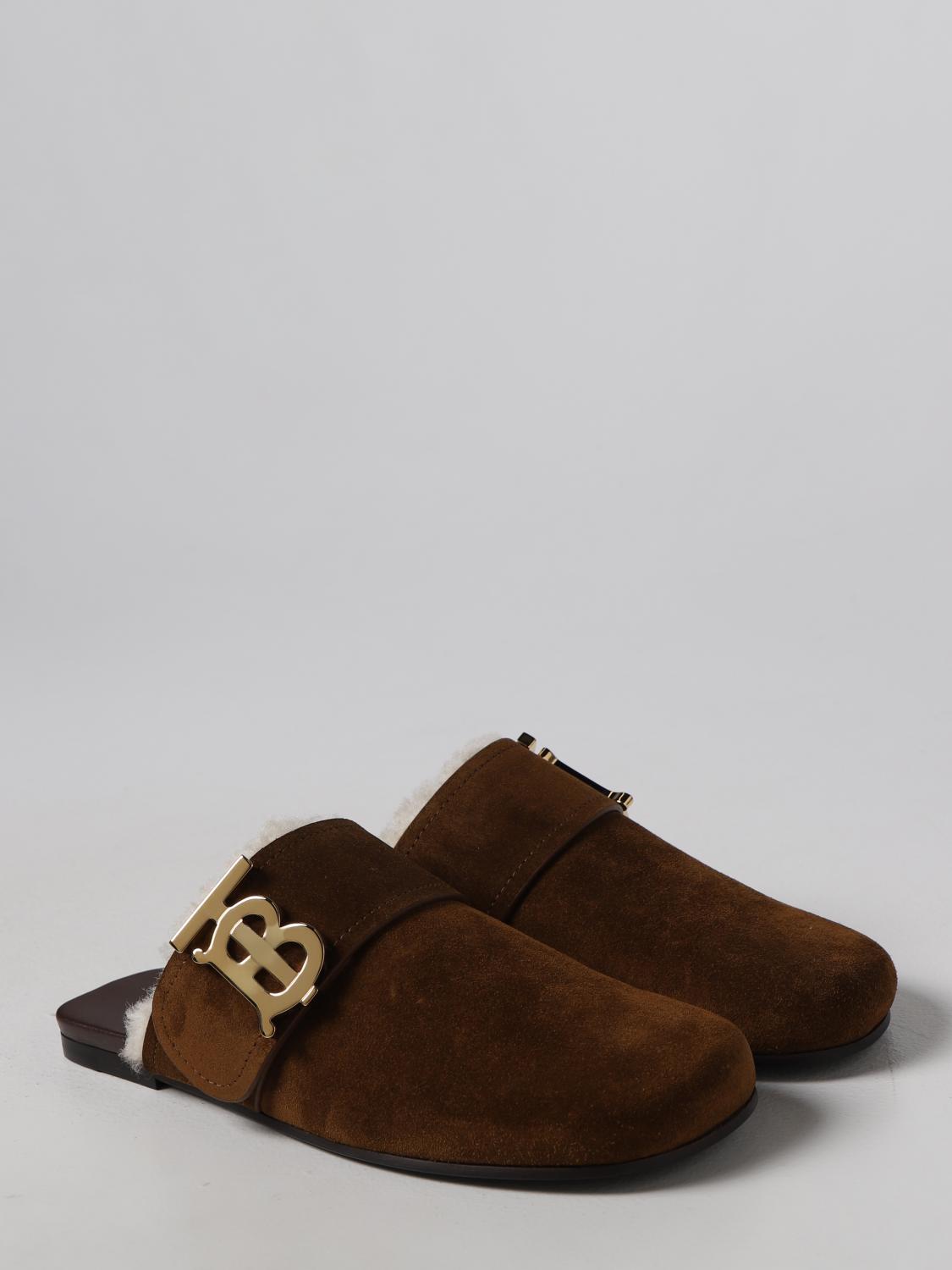 BURBERRY FLAT SHOES: Shoes women Burberry, Cocoa - Img 2