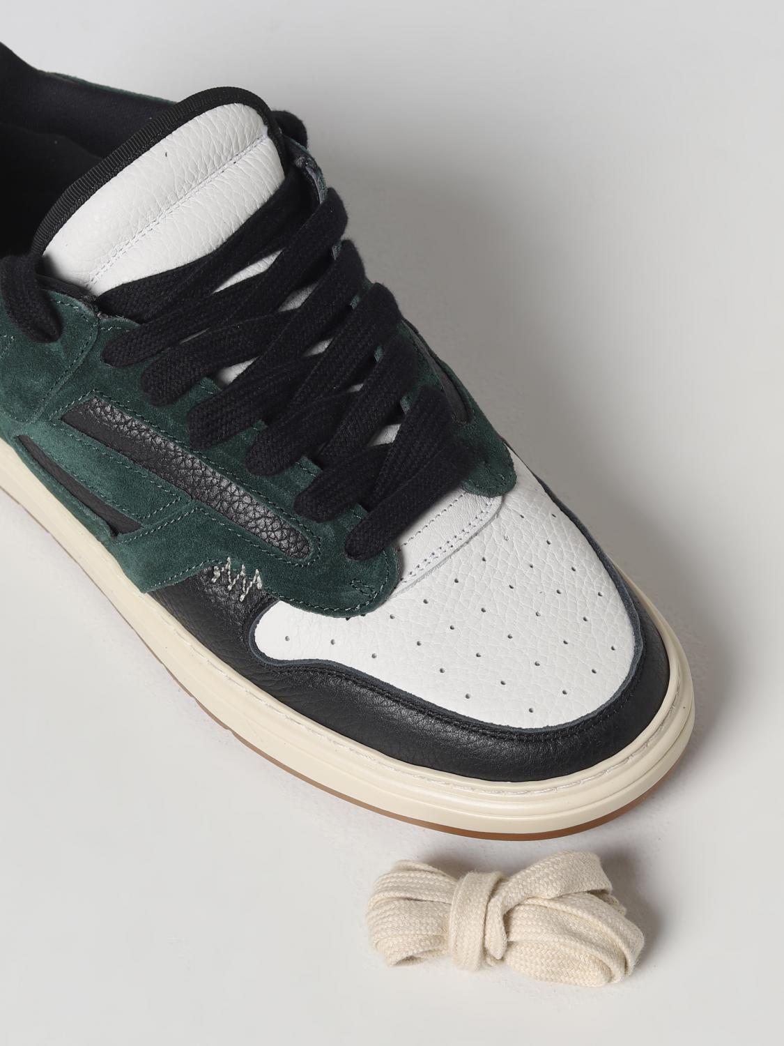 REPRESENT SNEAKERS: Sneakers men Represent, Green - Img 4