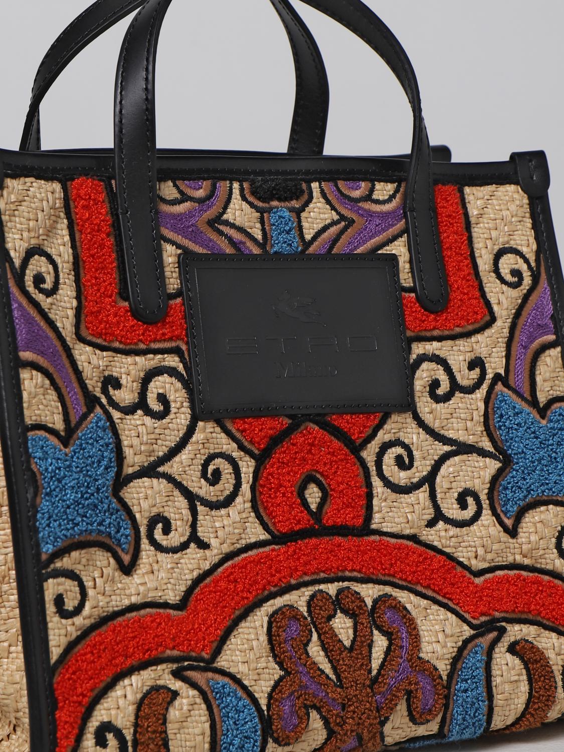 ETRO TOTE BAG: Shoulder bag women Etro, Multicolor - Img 4
