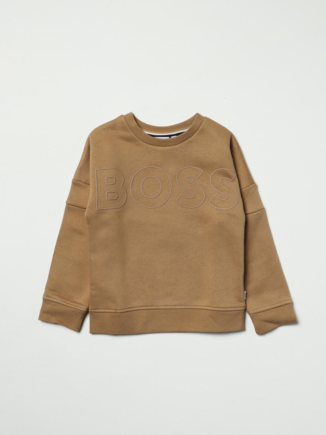 HUGO JERSEY: Jersey niños Hugo Boss, Beige - Img 1