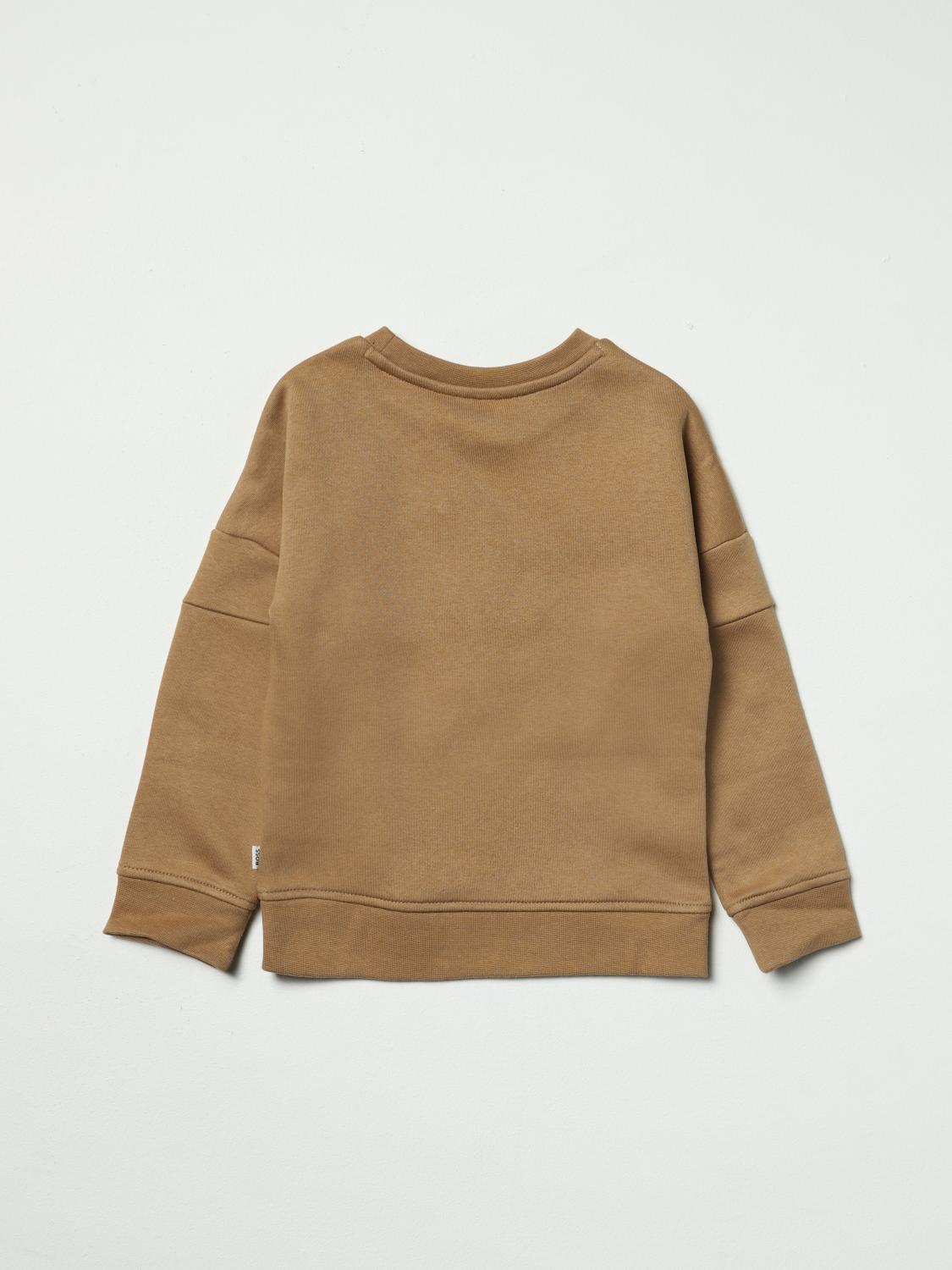 HUGO JERSEY: Jersey niños Hugo Boss, Beige - Img 2
