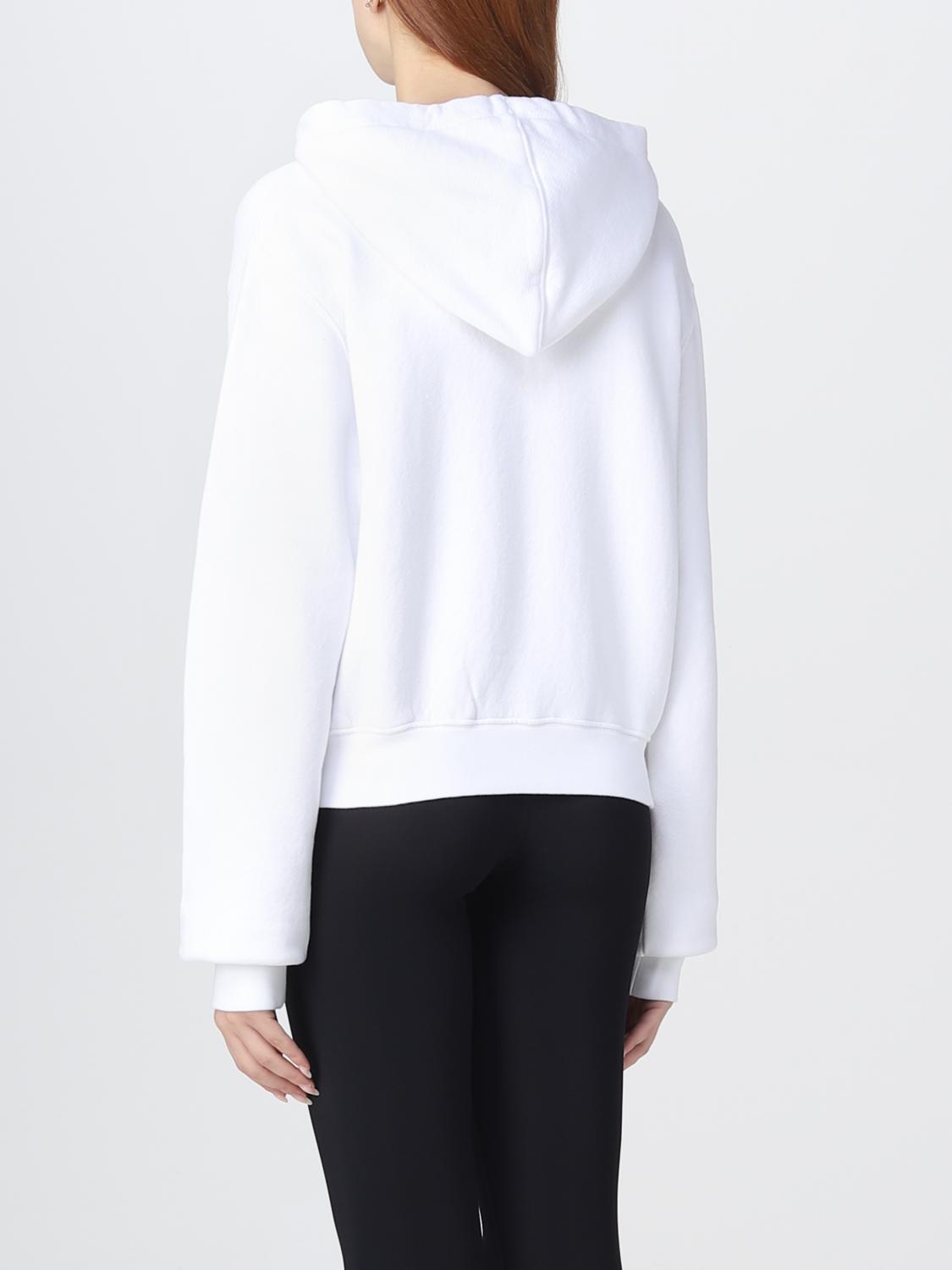 OFF-WHITE FELPA: Felpa con cappuccio Off-White, Bianco - Img 3