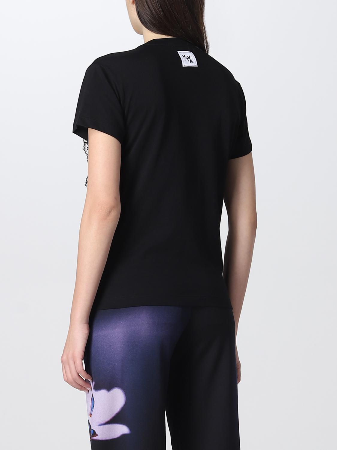 Tシャツ・カットソー VIVETTA Woman T-Shirt Black F0116905 9000 Vivetta Outlet: T-shirt women - Black | Vivetta t-shirt