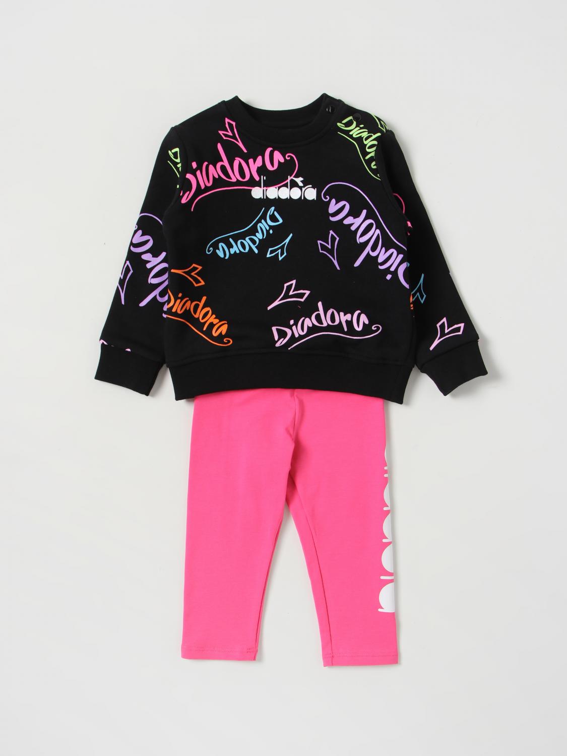 DIADORA ENSEMBLE: Ensemble enfant Diadora, Noir - Img 1