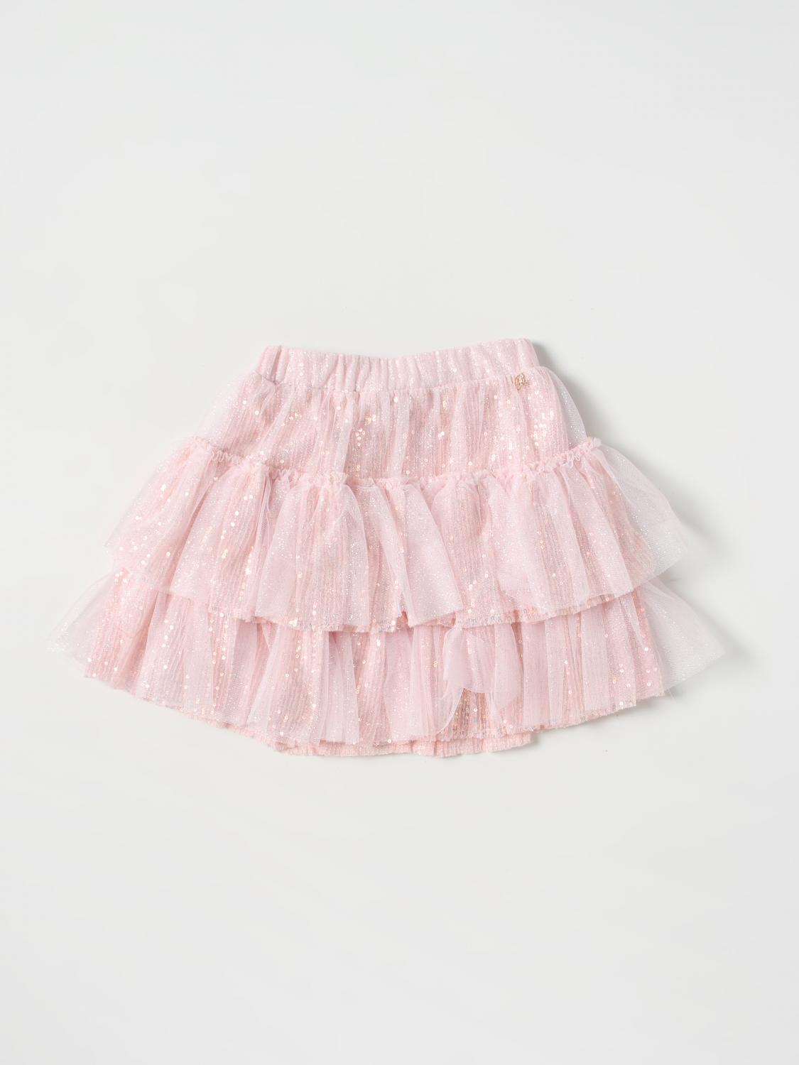 MISS BLUMARINE FALDA: Falda niños Miss Blumarine, Rosa - Img 1