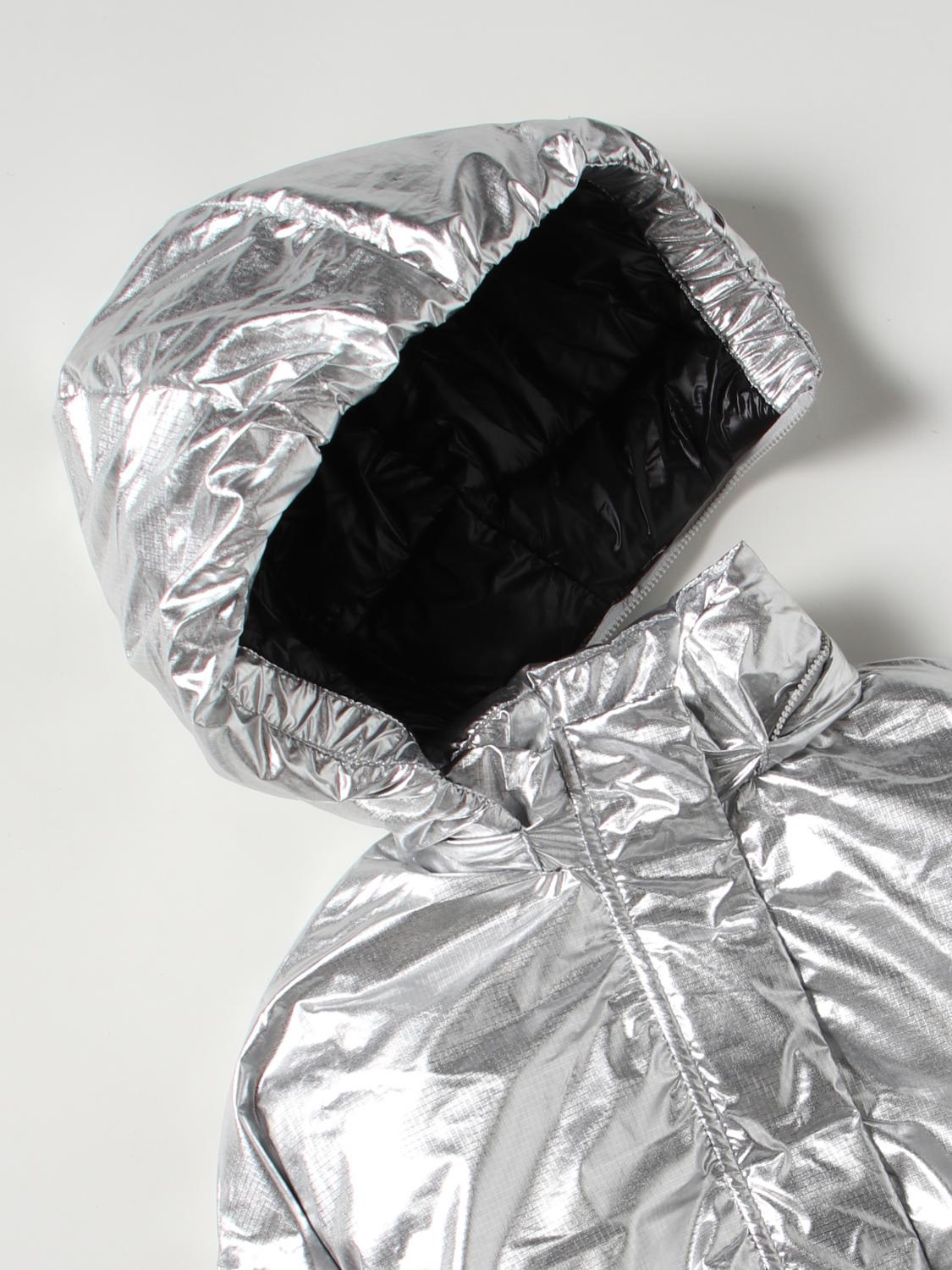 DIESEL CHAQUETA: Chaqueta niños Diesel, Plata - Img 3