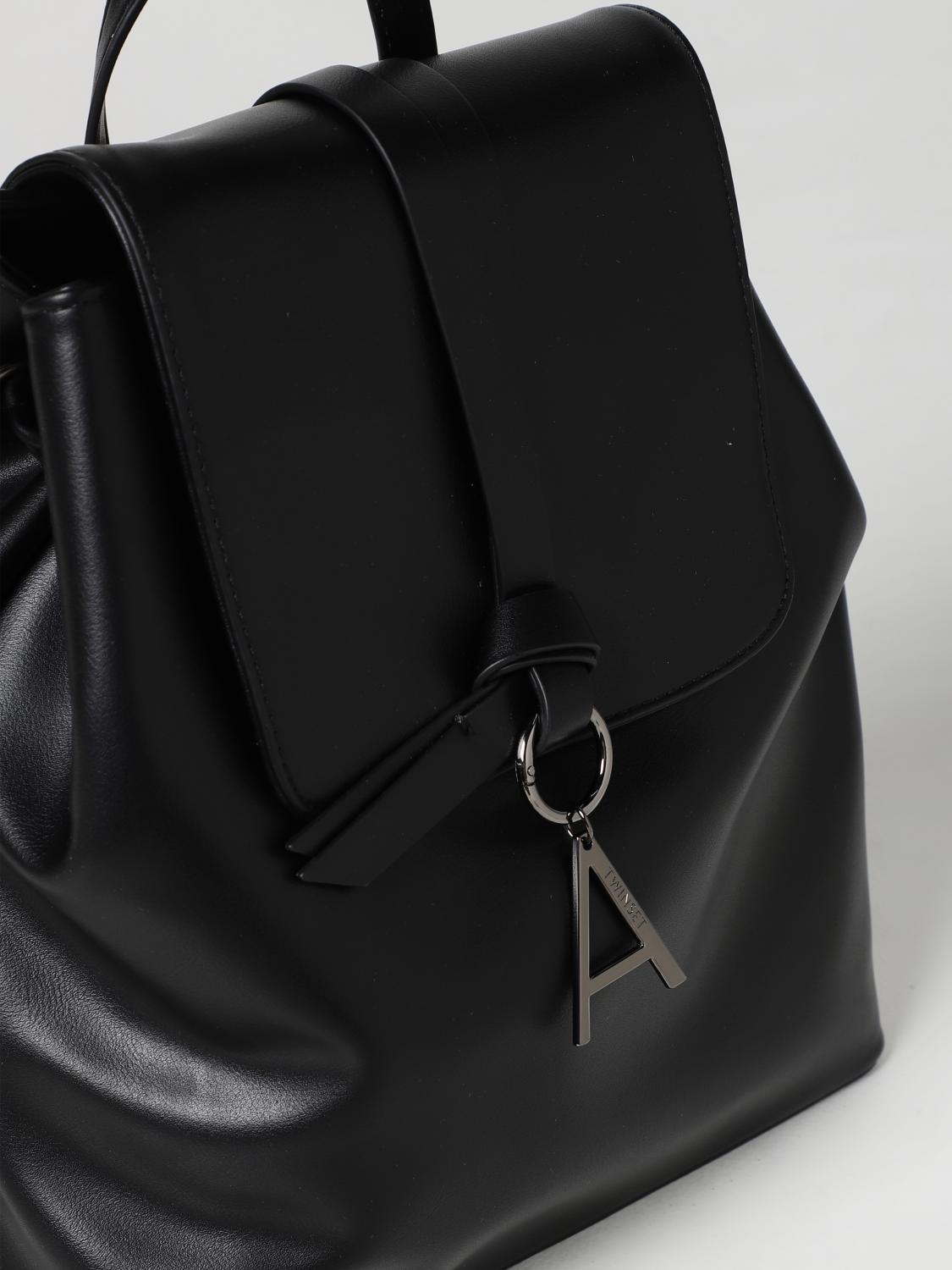 TWINSET ACTITUDE MOCHILA: Mochila mujer Twinset - Actitude, Negro - Img 3