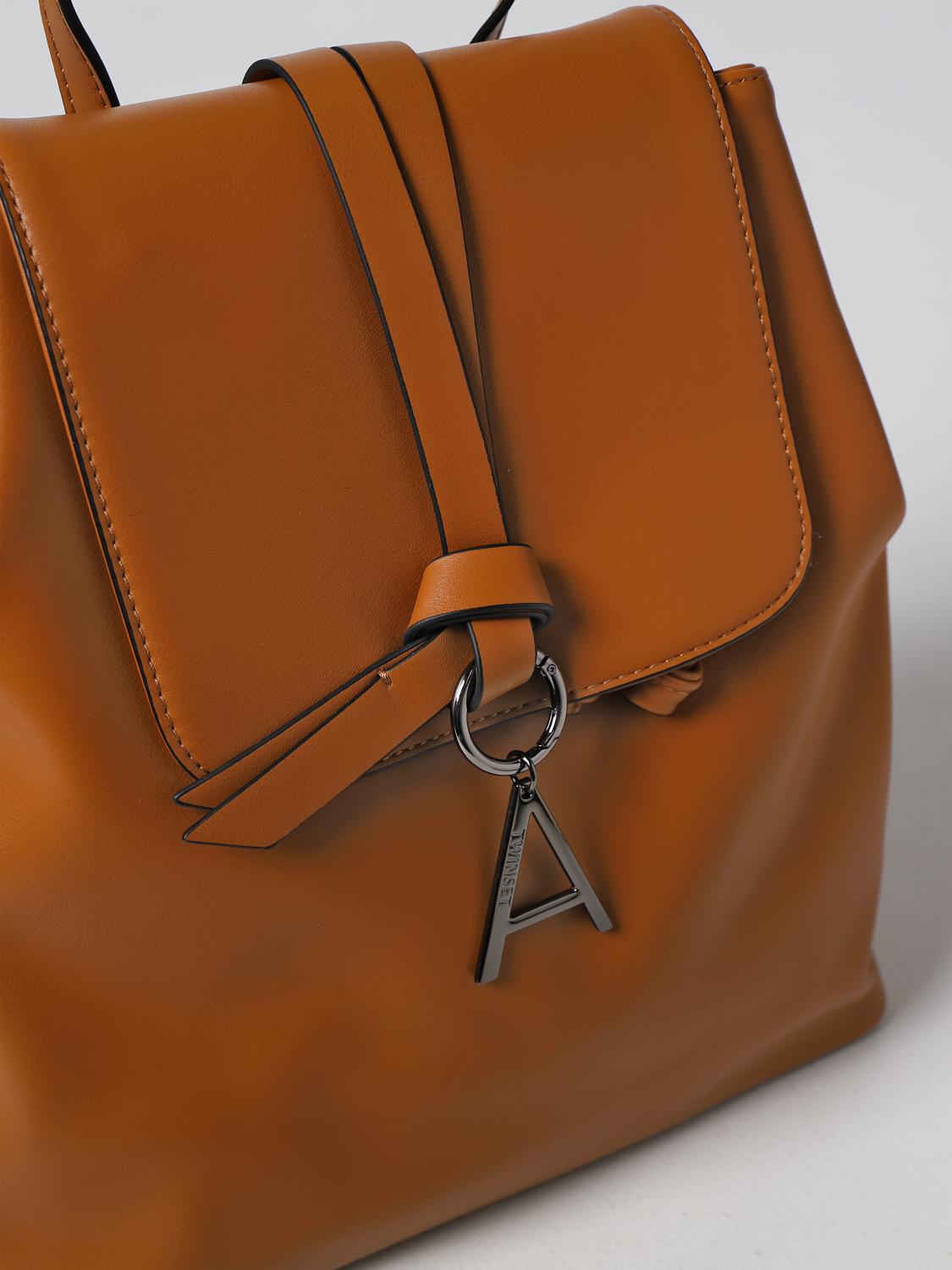 TWINSET ACTITUDE MOCHILA: Mochila mujer Twinset - Actitude, Marrón - Img 3