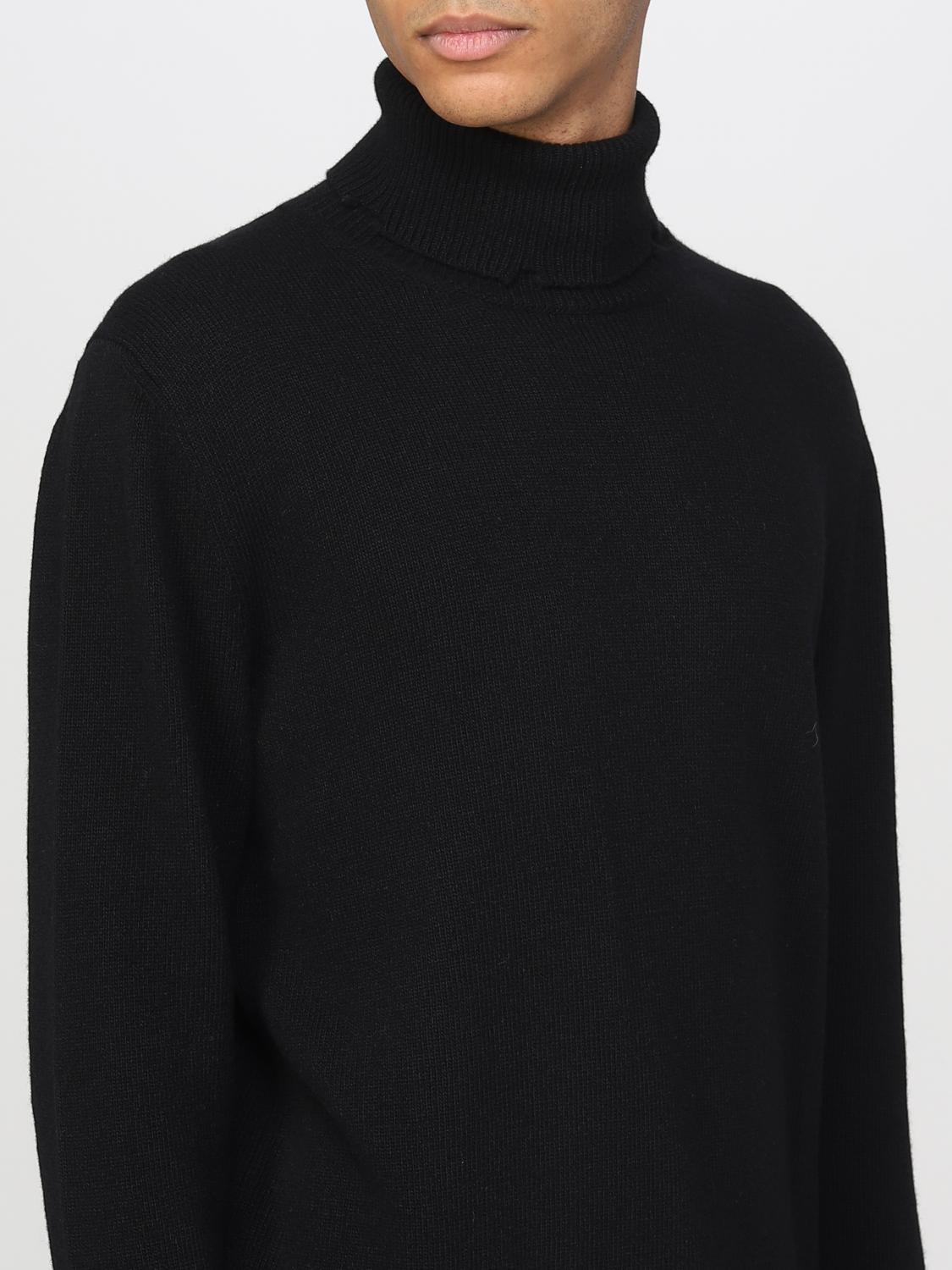 MAURO GRIFONI PULL: Pull homme Mauro Grifoni, Noir - Img 4