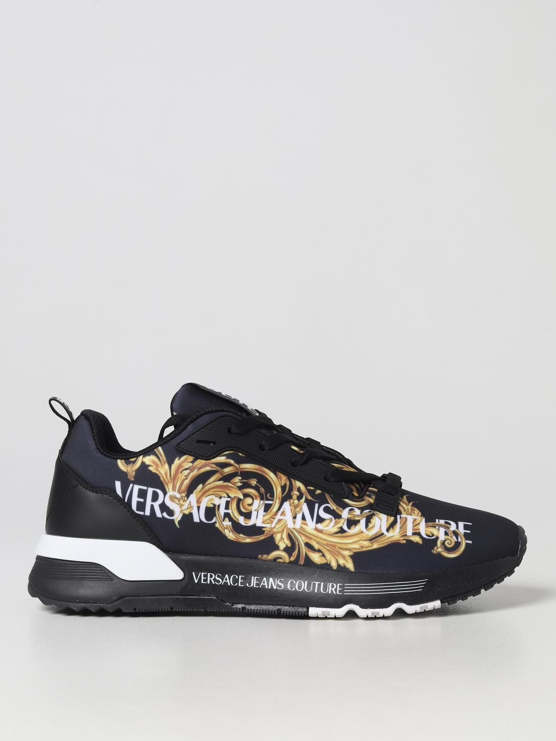 VERSACE JEANS COUTURE: Zapatillas hombre Oro Zapatillas
