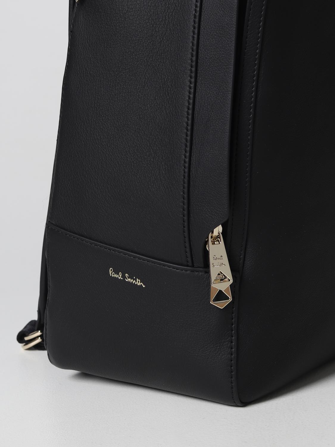 PAUL SMITH 背包: Paul Smith 皮革背包, 黑色 - Img 3