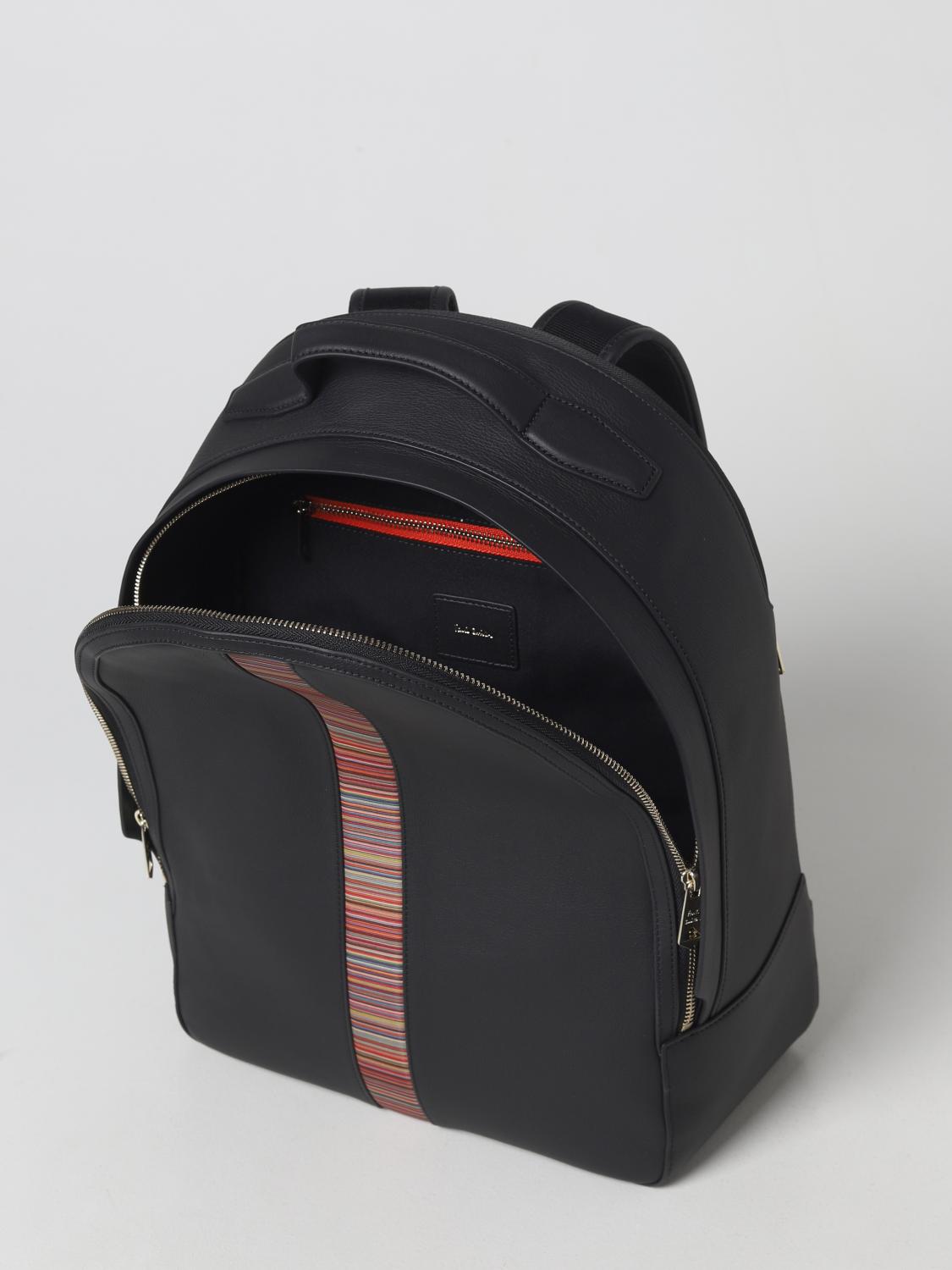 Paul Smith レザーバックパック - ブラック | M1A6596BMULTI | GIGLIO.COM
