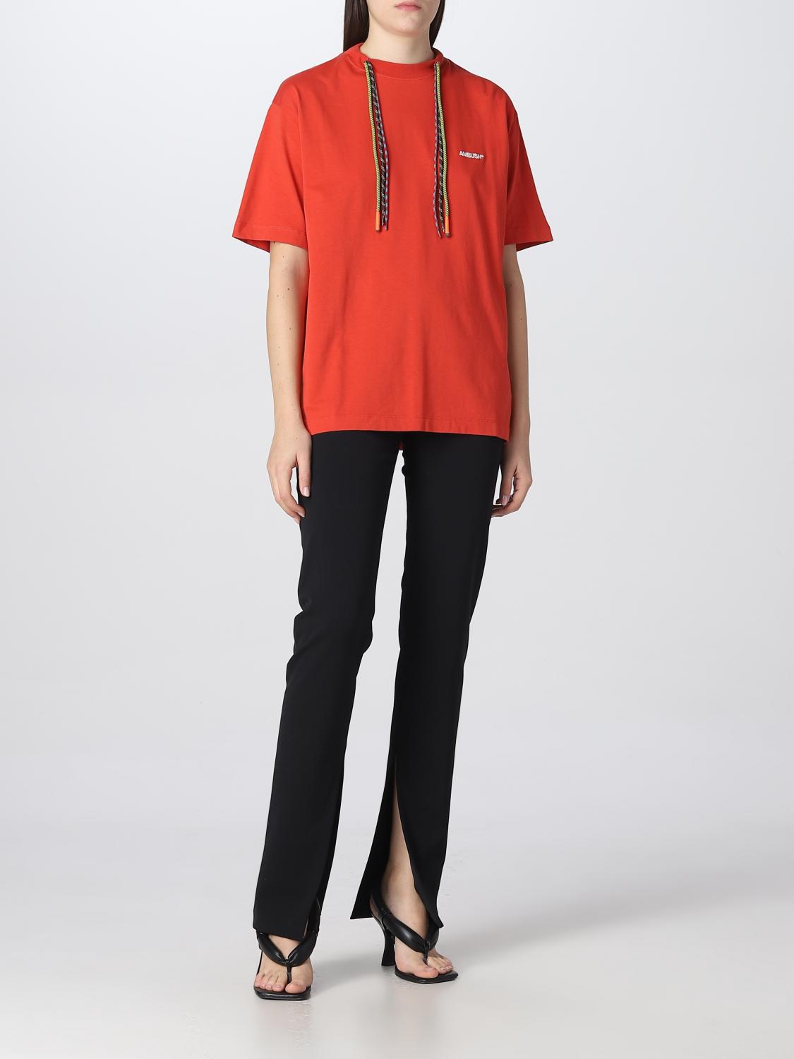 AMBUSH CAMISETA: Camiseta mujer Ambush, Rojo - Img 2