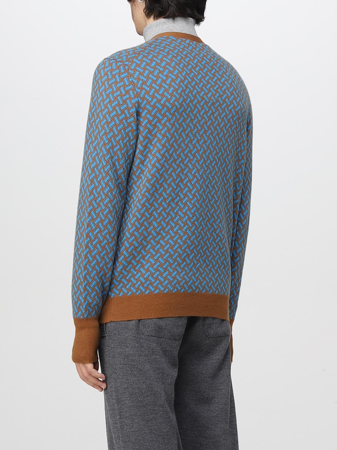 DRUMOHR STRICKJACKE: Sweatshirt herren Drumohr, Türkis - Img 2