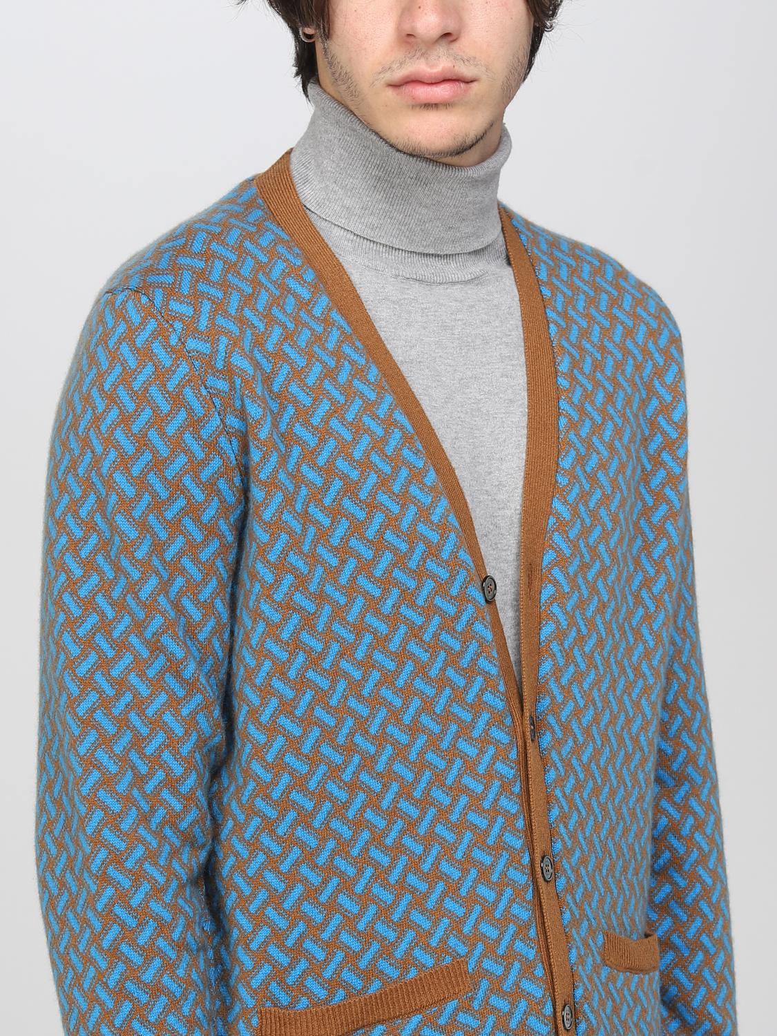 DRUMOHR STRICKJACKE: Sweatshirt herren Drumohr, Türkis - Img 4