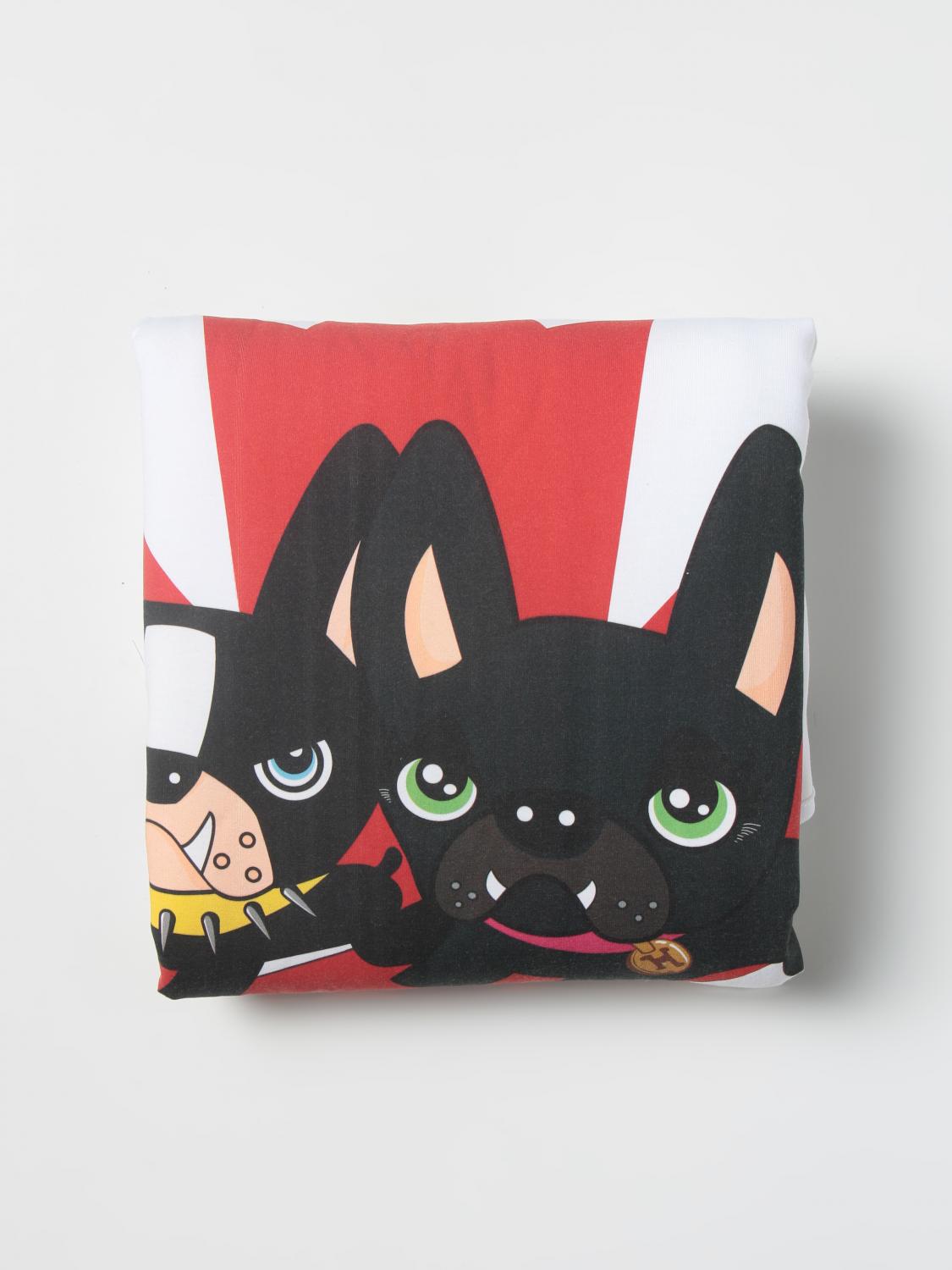 DSQUARED2: Blanket set kids Junior White Dsquared2 blanket