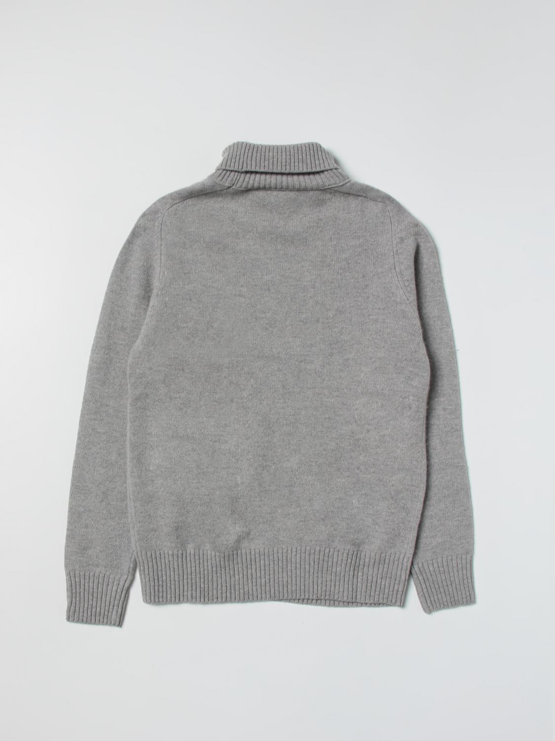 PAOLO PECORA PULL: Pull enfant Paolo Pecora, Gris - Img 2