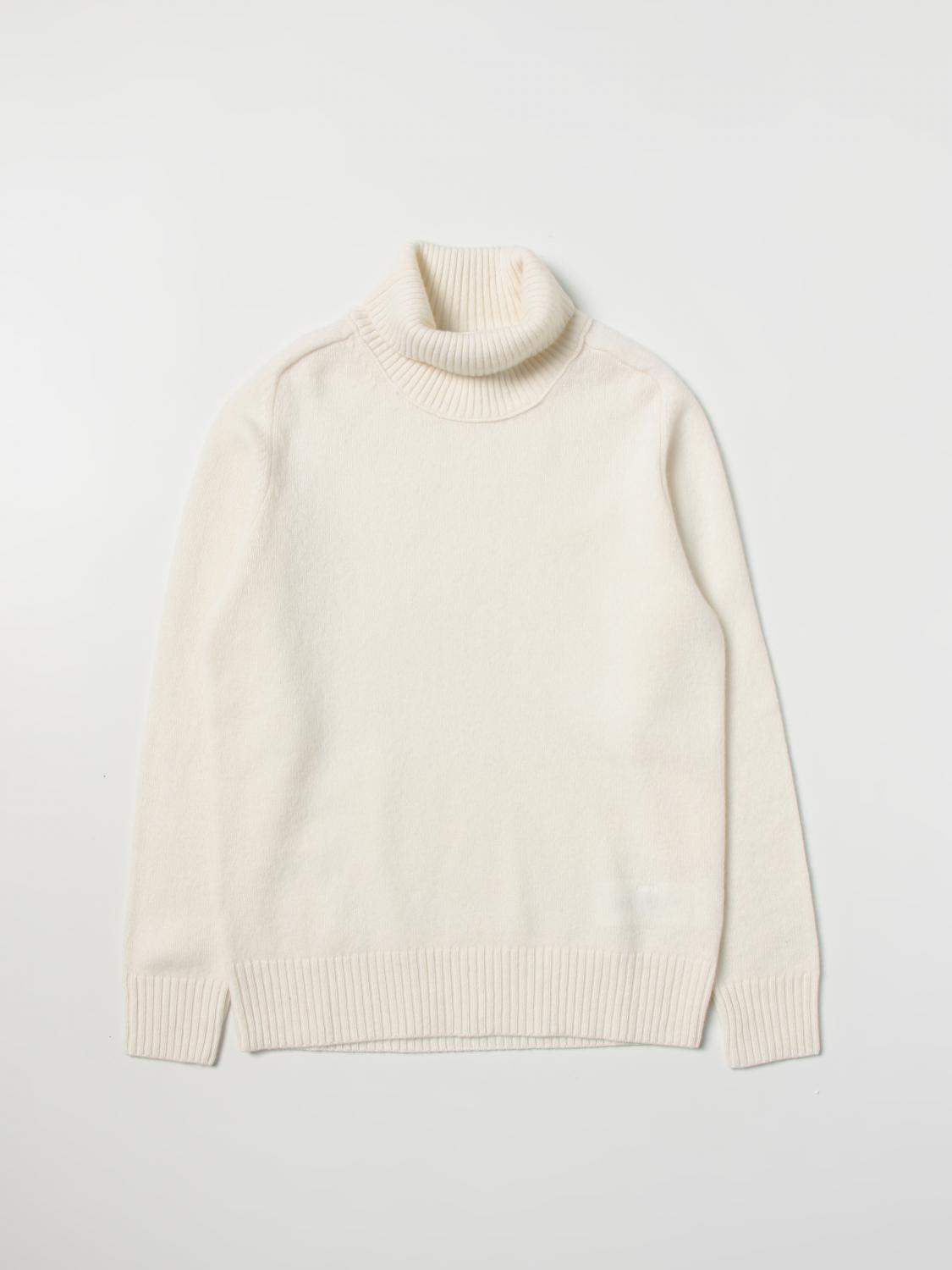 PAOLO PECORA PULL: Pull enfant Paolo Pecora, Crème - Img 1