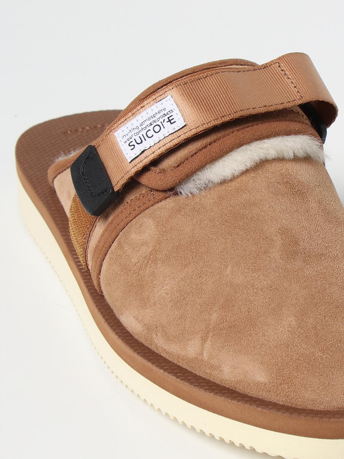 SUICOKE: Sandals men - Brown | Suicoke sandals OG072M2AB