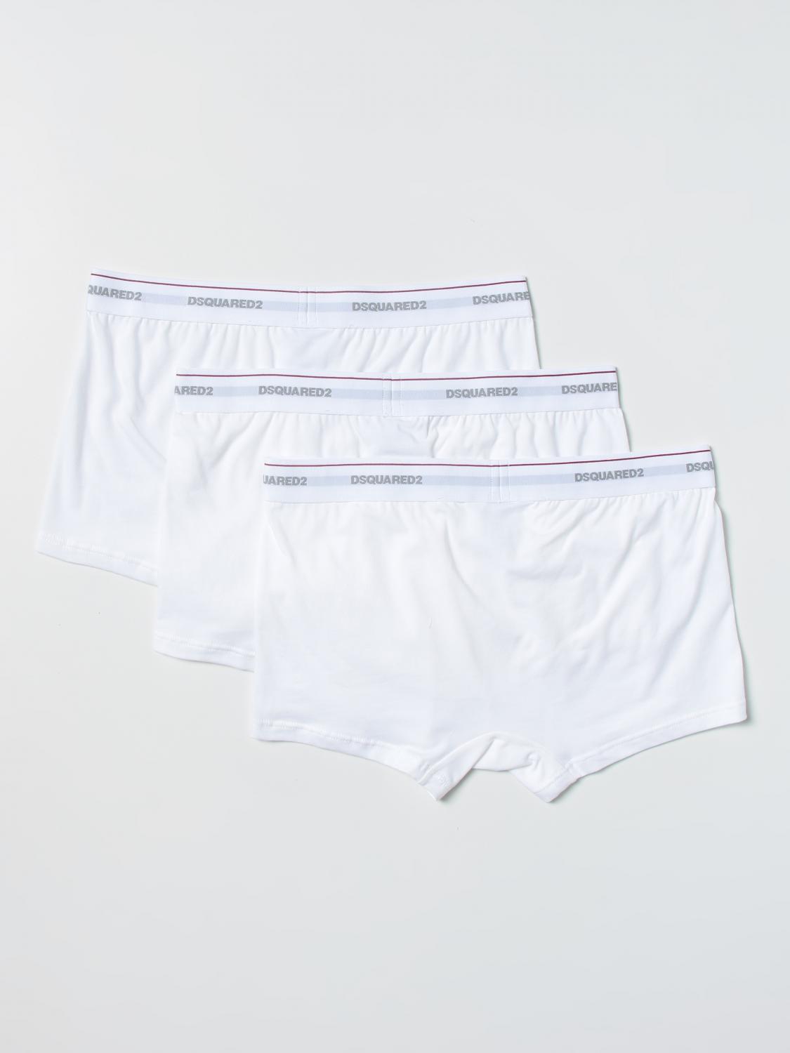 DSQUARED2 UNTERWÄSCHE: Unterwäsche herren Dsquared2, Weiß - Img 2