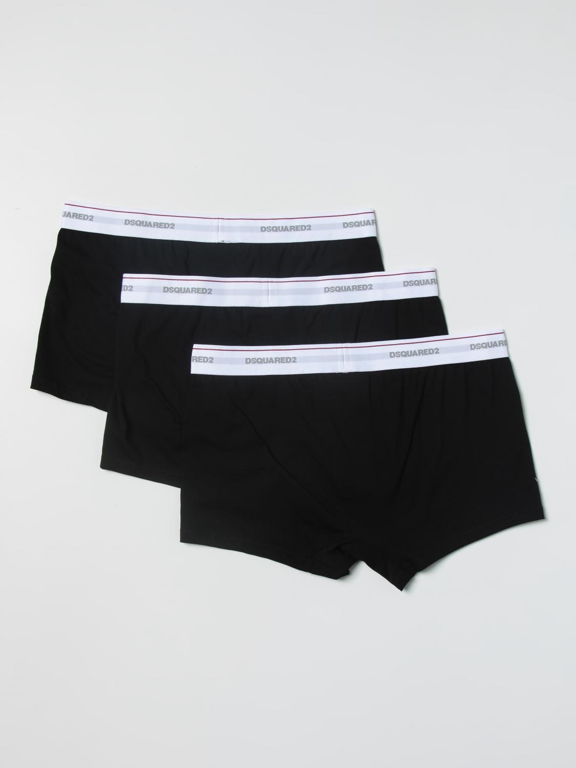 DSQUARED2 UNDERWEAR: Underwear men Dsquared2, Black - Img 2