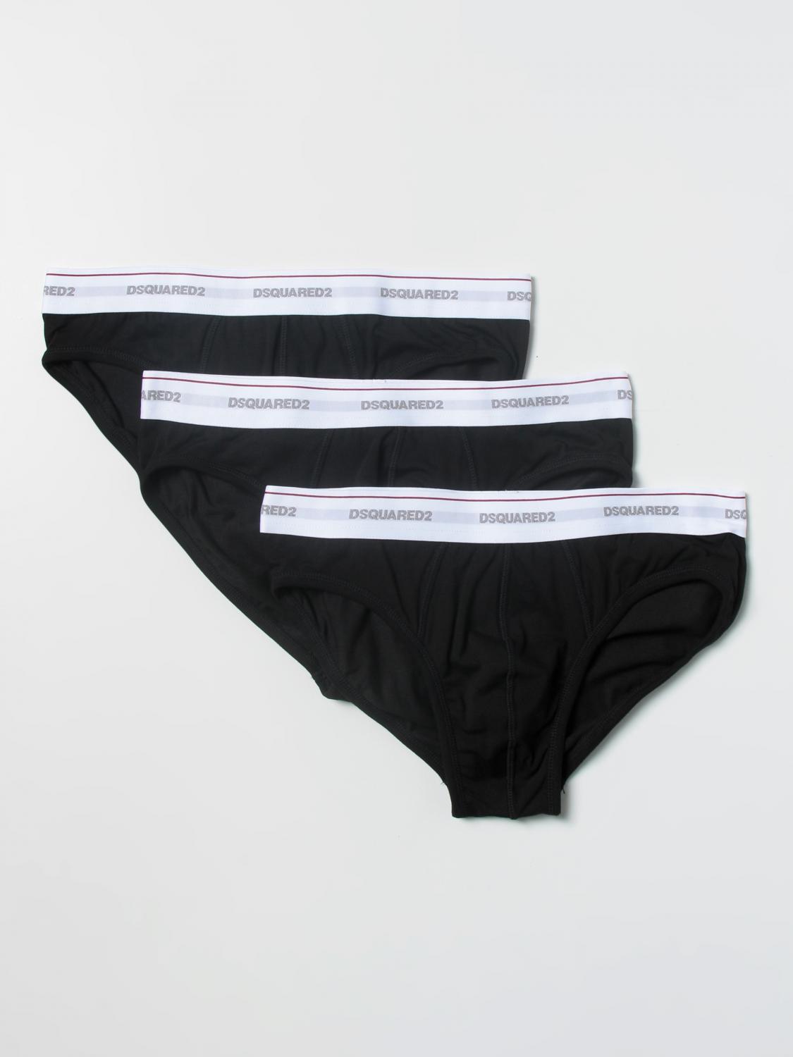 DSQUARED2 UNDERWEAR: Underwear men Dsquared2, Black - Img 1