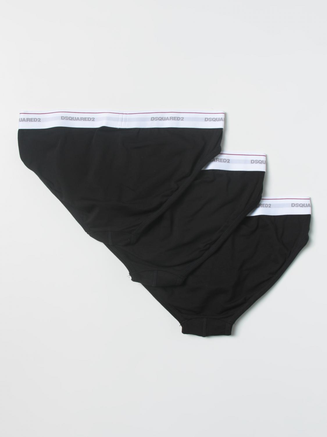 DSQUARED2 UNDERWEAR: Underwear men Dsquared2, Black - Img 2