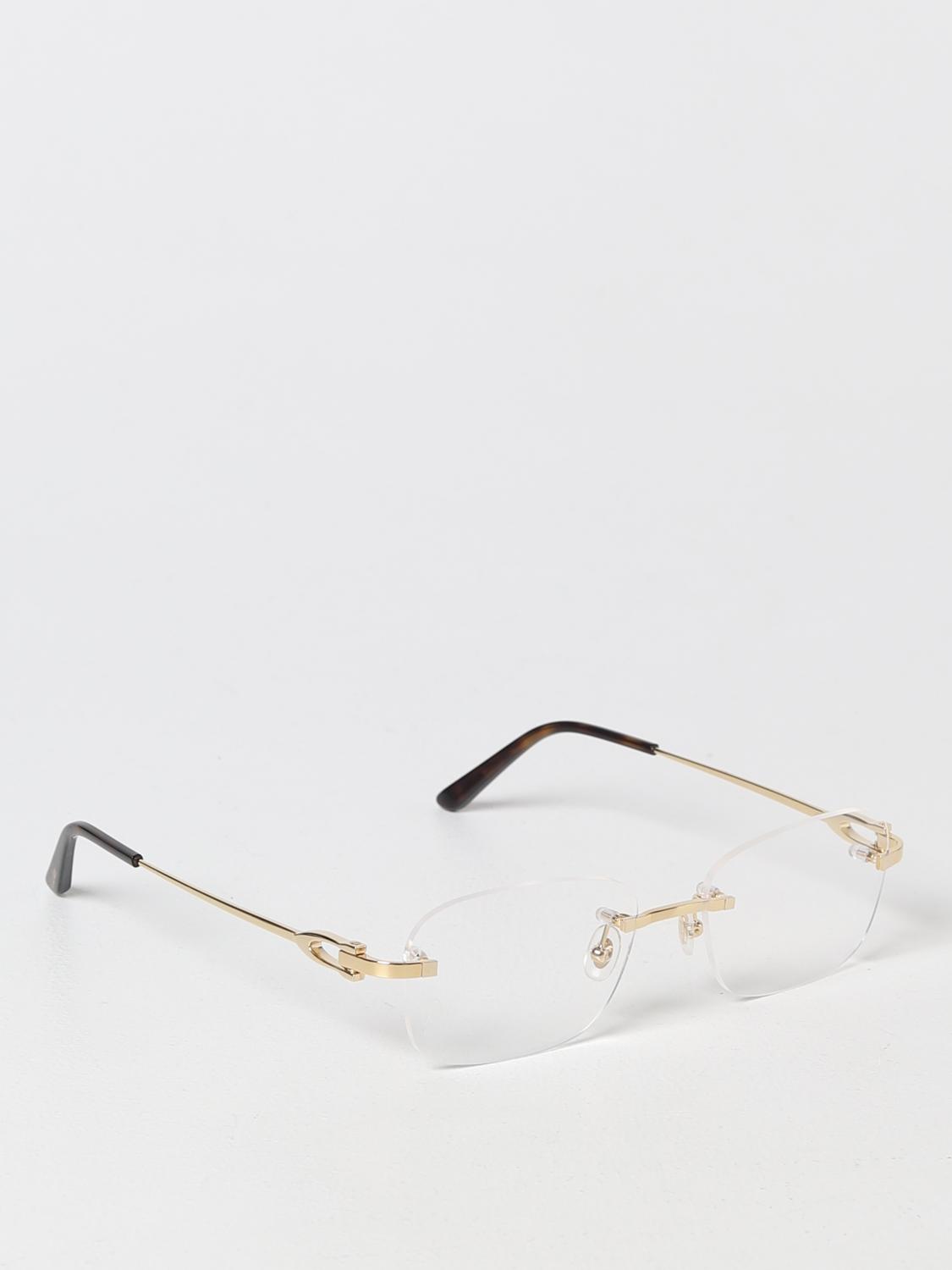 CARTIER LUNETTES DE SOLEIL: Lunettes homme Cartier, Or - Img 1