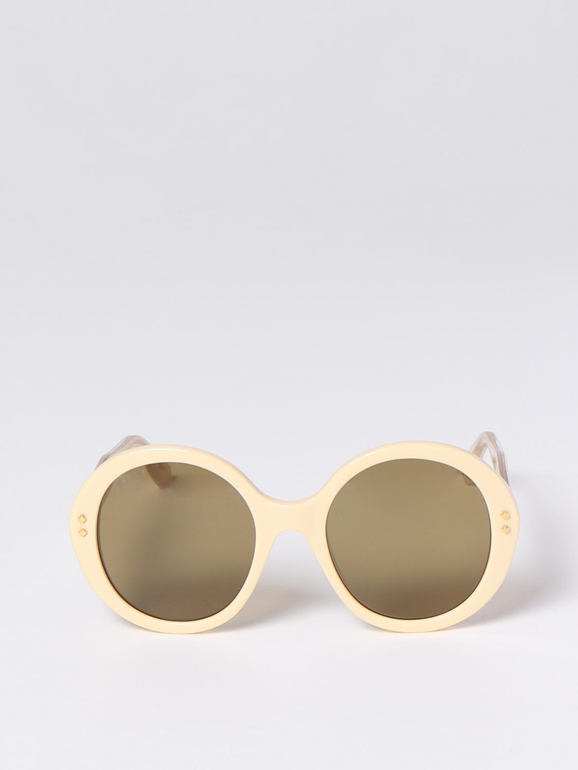 GUCCI: Glasses women - Yellow | Gucci sunglasses GG1081S