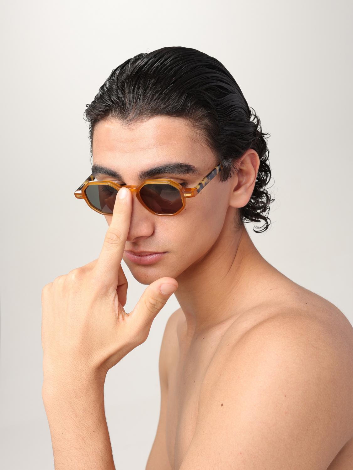 KYME SUNGLASSES: Glasses men Kyme, Amber - Img 2