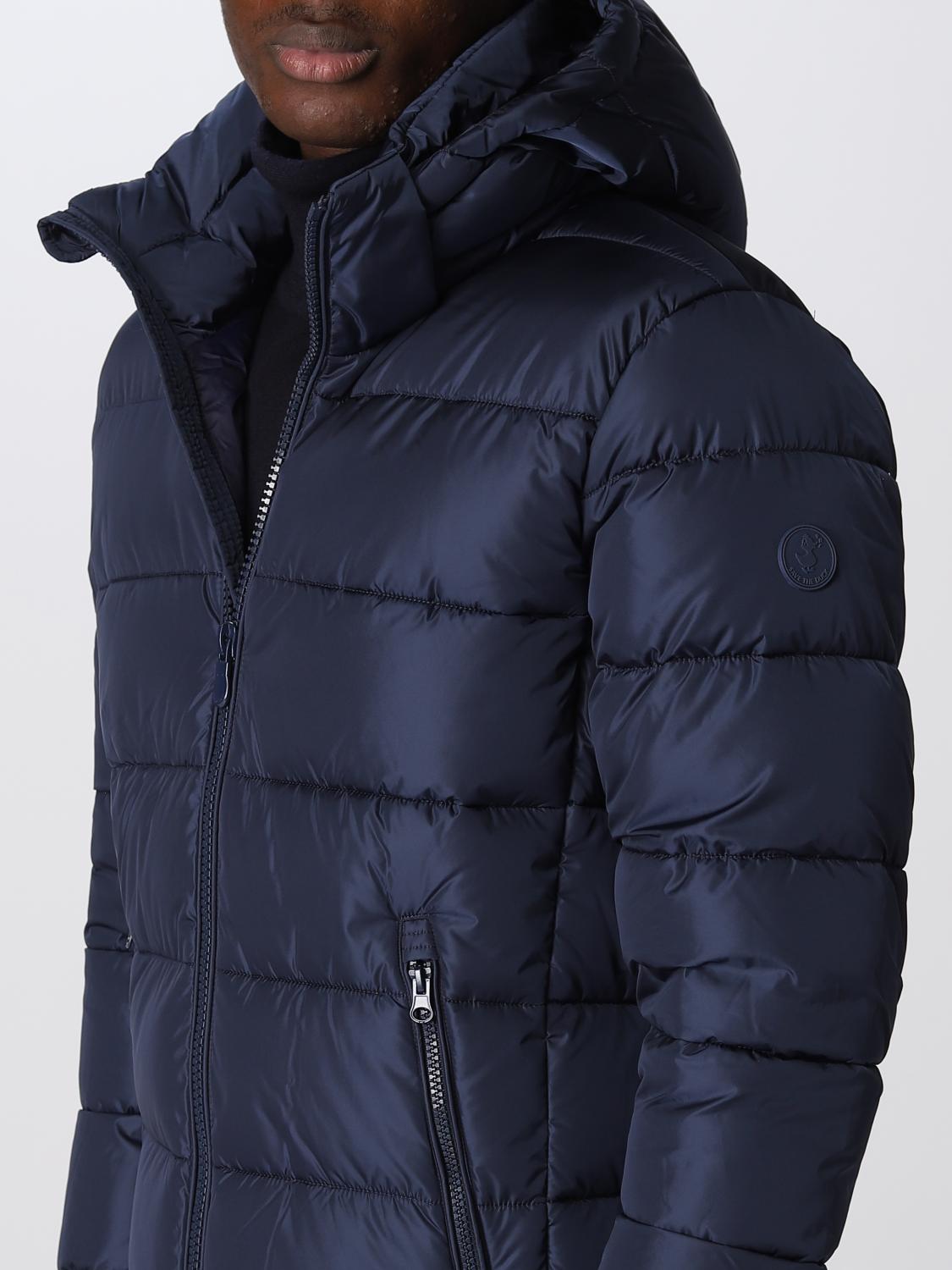 SAVE THE DUCK JACKE: Jacke herren Save The Duck, Blau - Img 4
