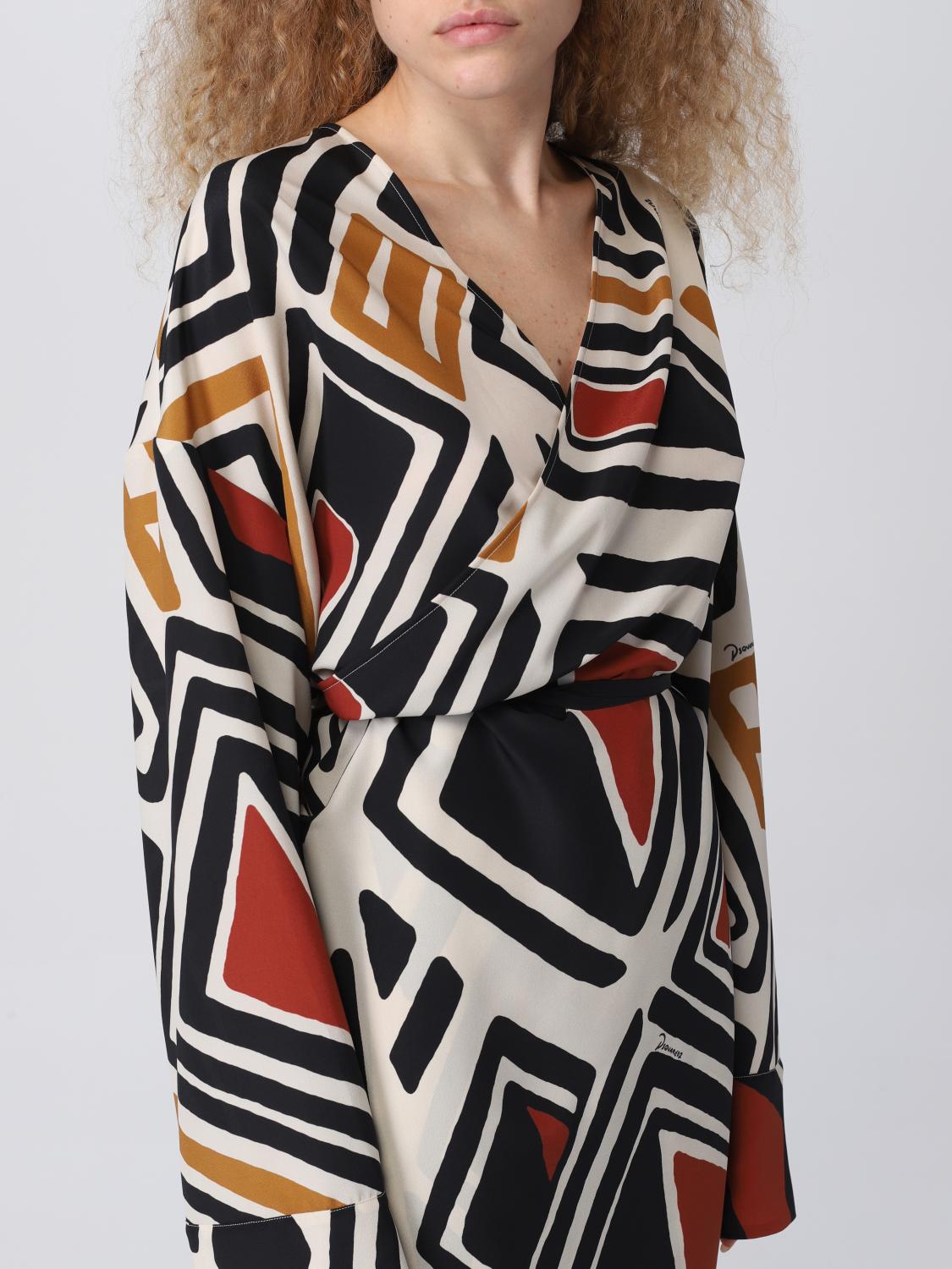 ワンピース DSQUARED2 Woman Dress Ocher S72CV0338S52114 137 Kimia Dress