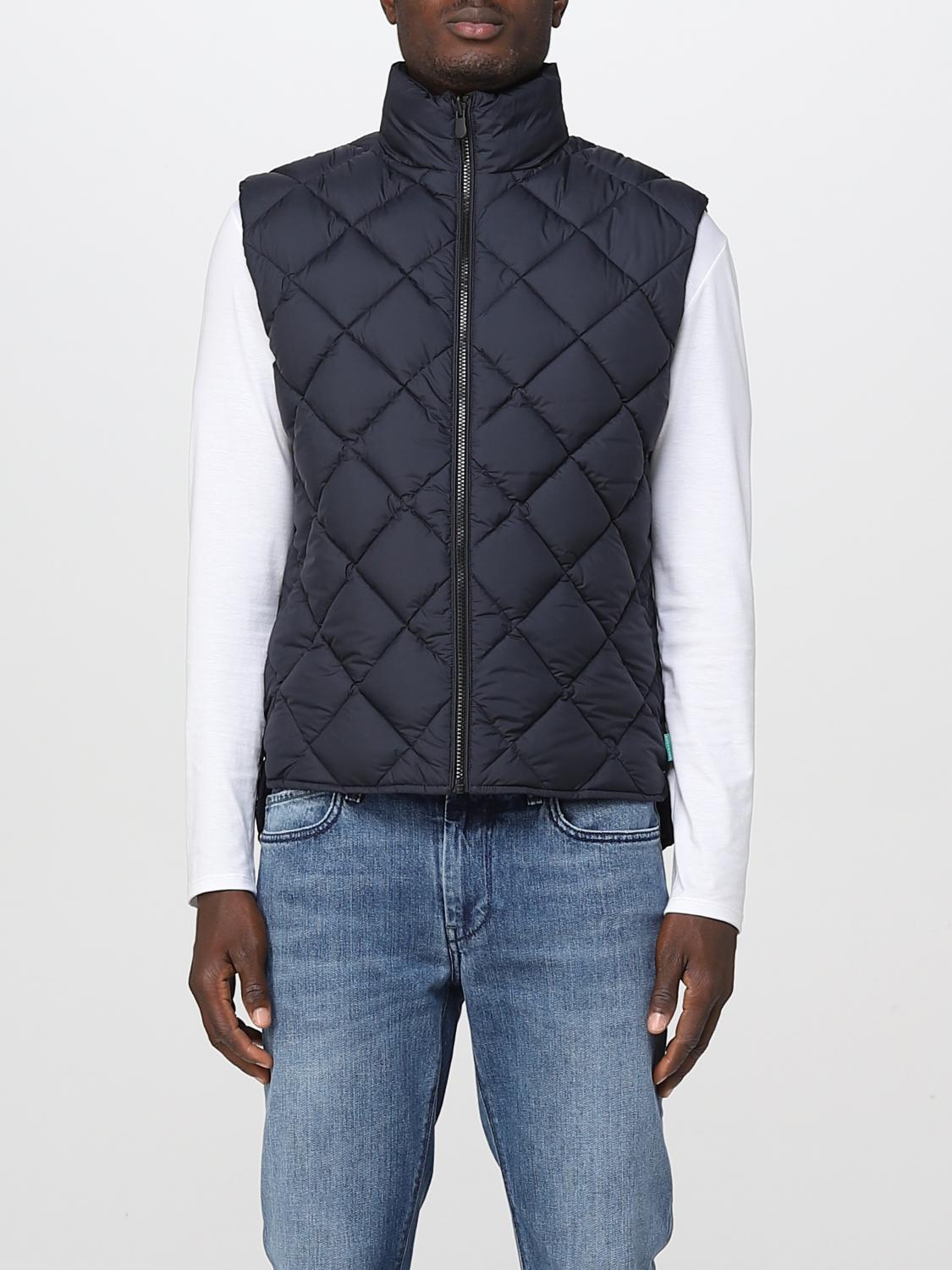 SAVE THE DUCK WESTE: Weste herren Save The Duck, Schwarz 1 - Img 1