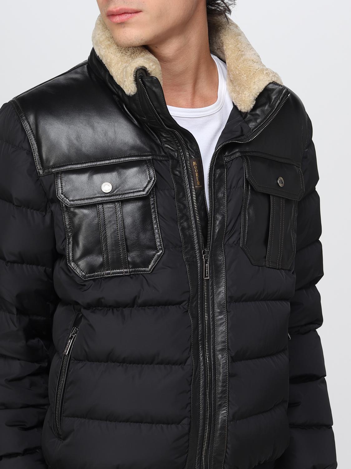 MOORER JACKET: Jacket men Moorer, Black - Img 4