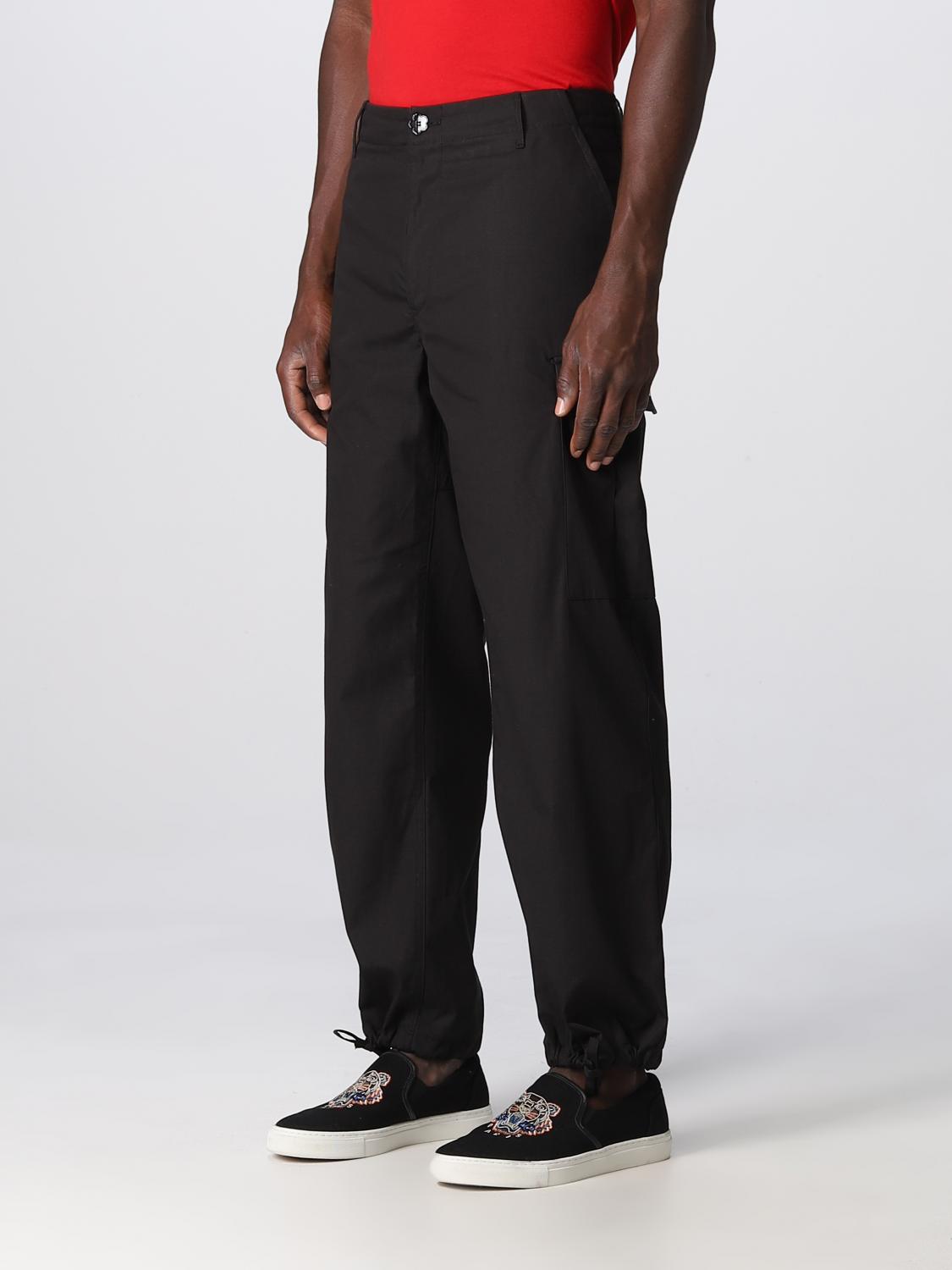 KENZO PANTS: Pants men Kenzo, Black - Img 3