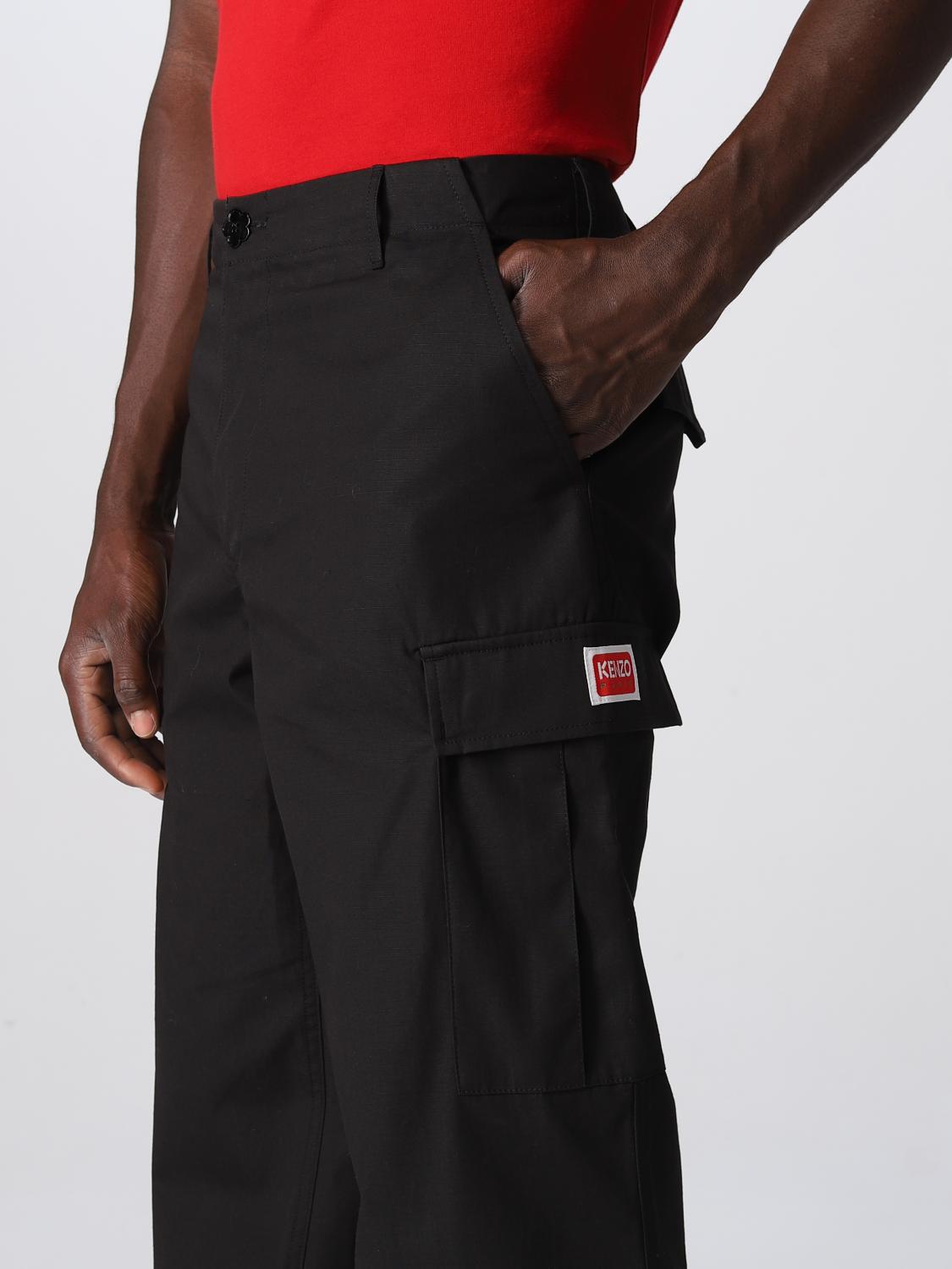 KENZO PANTS: Pants men Kenzo, Black - Img 4