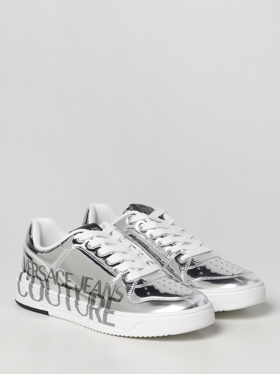 VERSACE JEANS COUTURE SNEAKERS: Sneakers men Versace Jeans Couture, White - Img 2