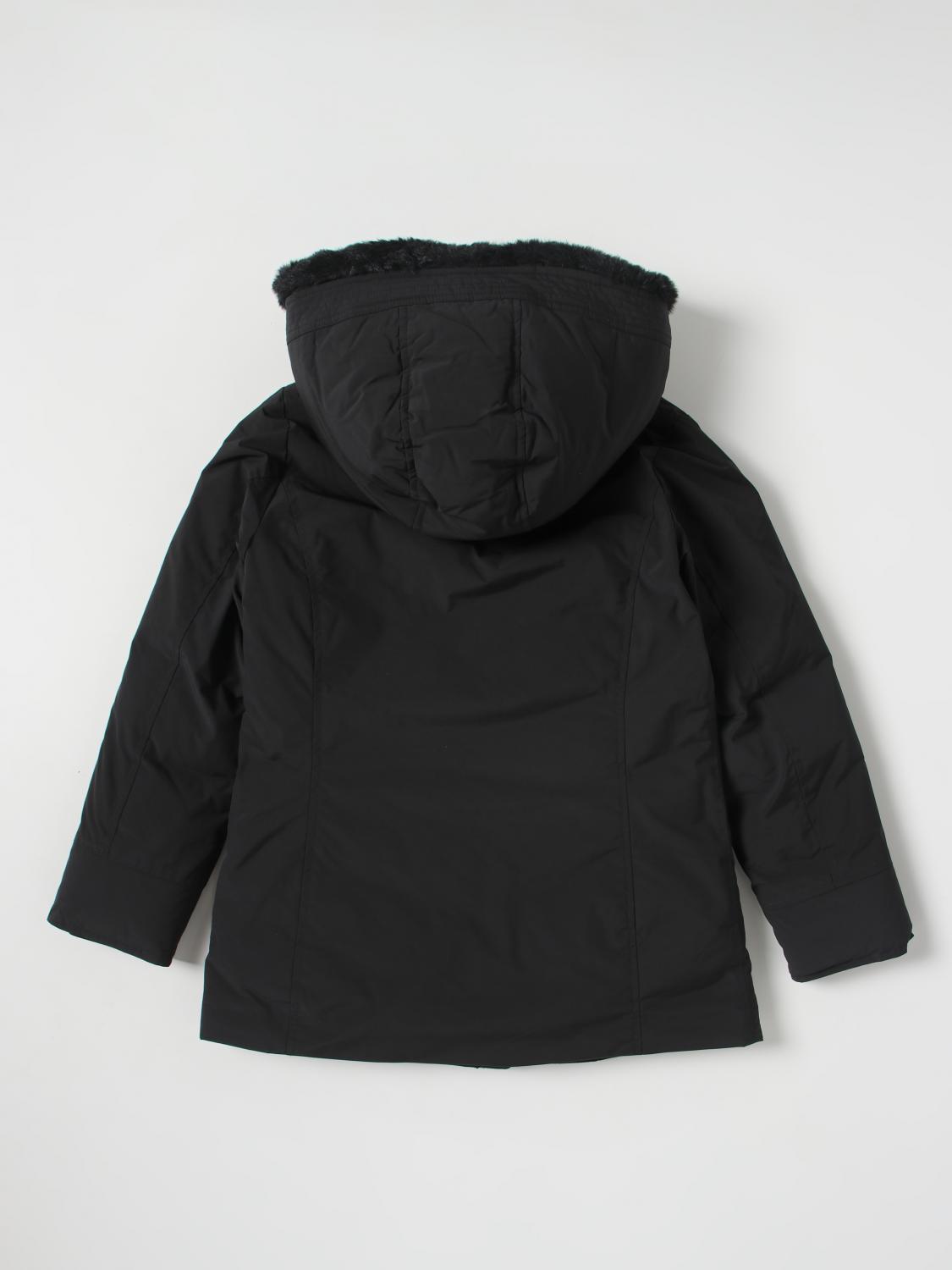 WOOLRICH CHAQUETA: Abrigo niños Woolrich, Negro - Img 2