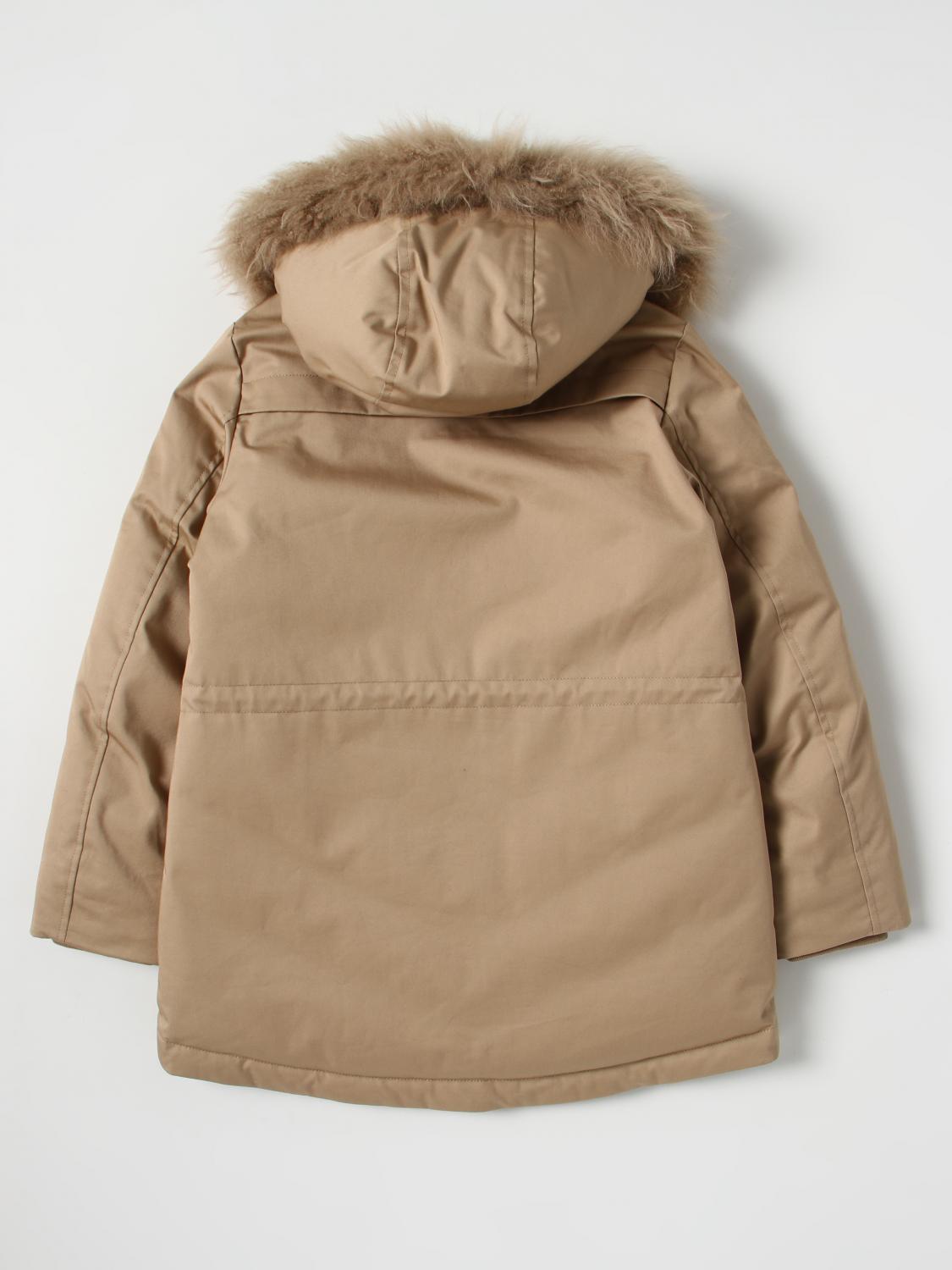 WOOLRICH CHAQUETA: Abrigo niños Woolrich, Kaki - Img 2